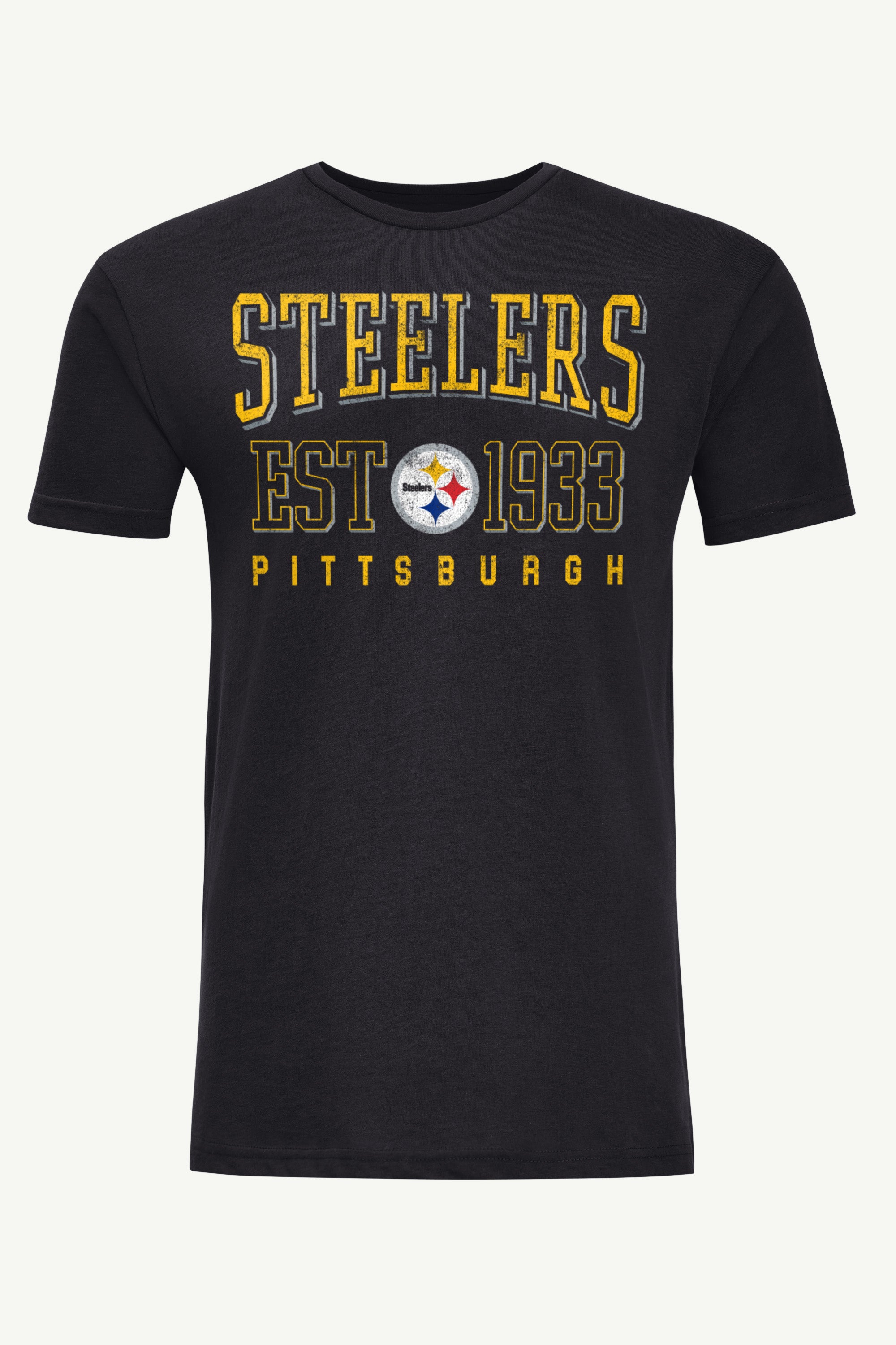 MENS PITTSBURGH STEELERS RETRO T SHIRT View 1 | NFL MENS PITTSBURGH STEELERS RETRO T SHIRT View 1 | NFL