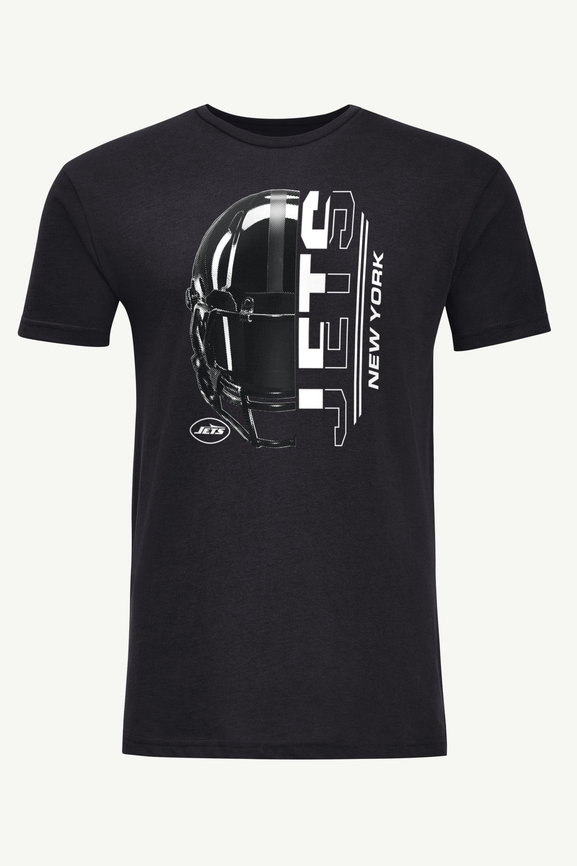 MENS NEW YORK JETS HALF HELMET T SHIRT View 1 | New York Jets MENS NEW YORK JETS HALF HELMET T SHIRT View 1 | New York Jets