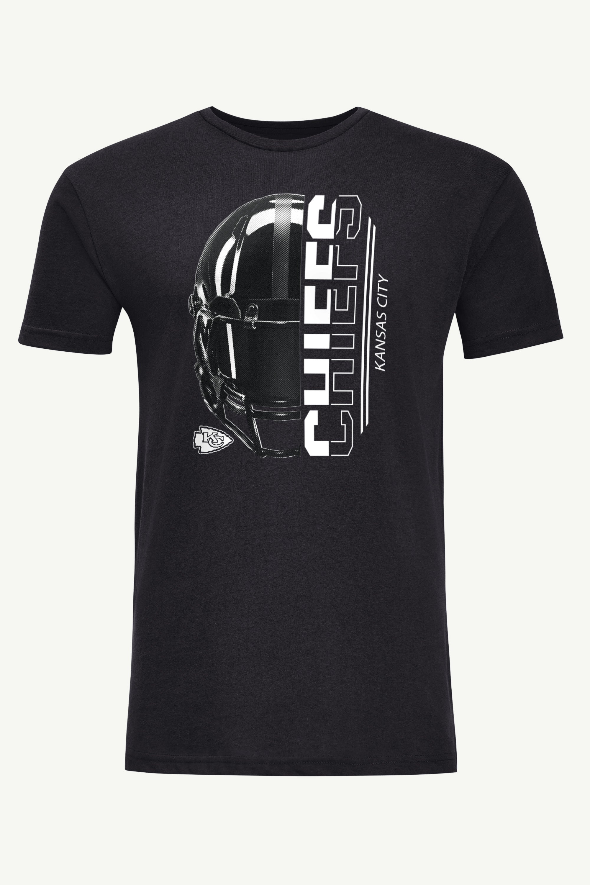 MENS KANSAS CITY CHIEFS HALF HELMET T SHIRT View 1 | Kansas City Chiefs MENS KANSAS CITY CHIEFS HALF HELMET T SHIRT View 1 | Kansas City Chiefs