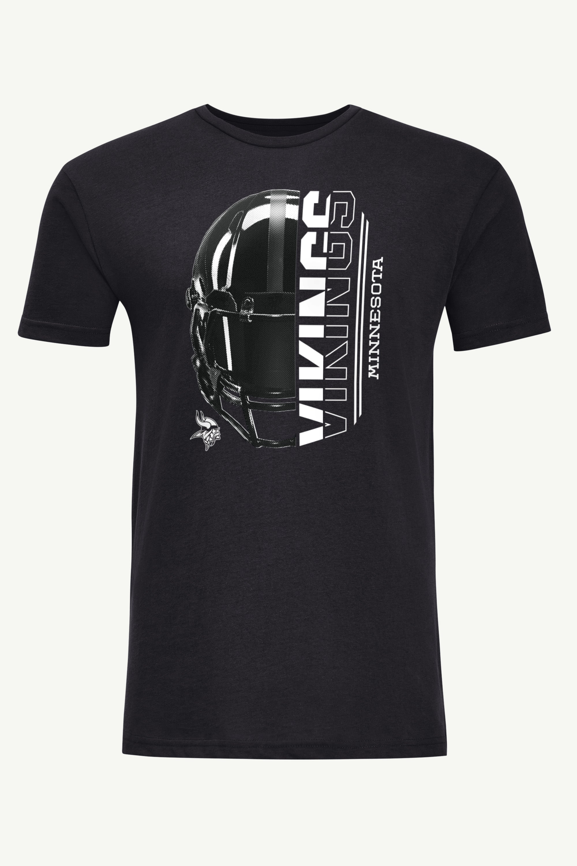 MENS MINNESOTA VIKINGS HALF HELMET T SHIRT View 1 | Minnesota Vikings MENS MINNESOTA VIKINGS HALF HELMET T SHIRT View 1 | Minnesota Vikings