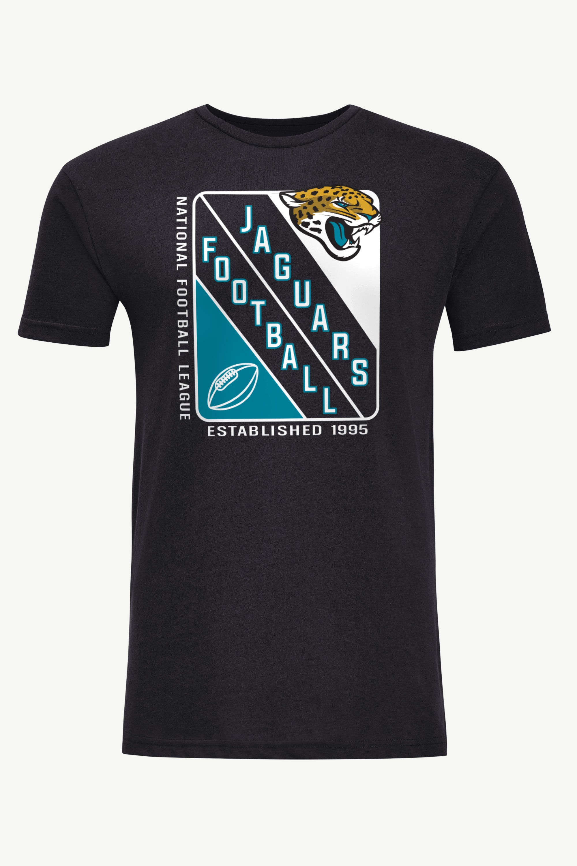 MENS JACKSONVILLE JAGUARS SHIELD LOGO T SHIRT View 1 MENS JACKSONVILLE JAGUARS SHIELD LOGO T SHIRT View 1