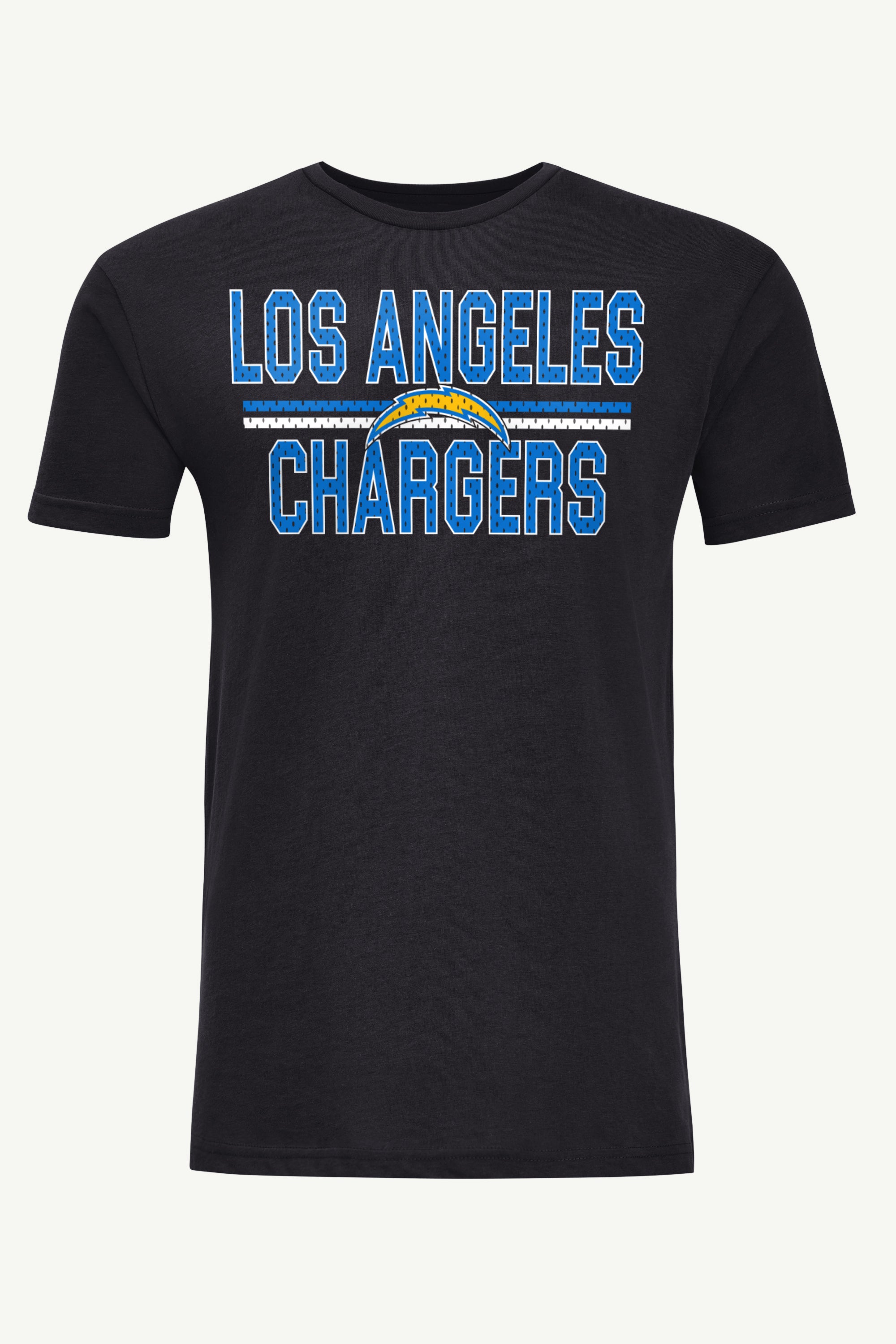 MENS LOS ANGELES CHARGERS MESH LOOK T SHIRT View 1 MENS LOS ANGELES CHARGERS MESH LOOK T SHIRT View 1