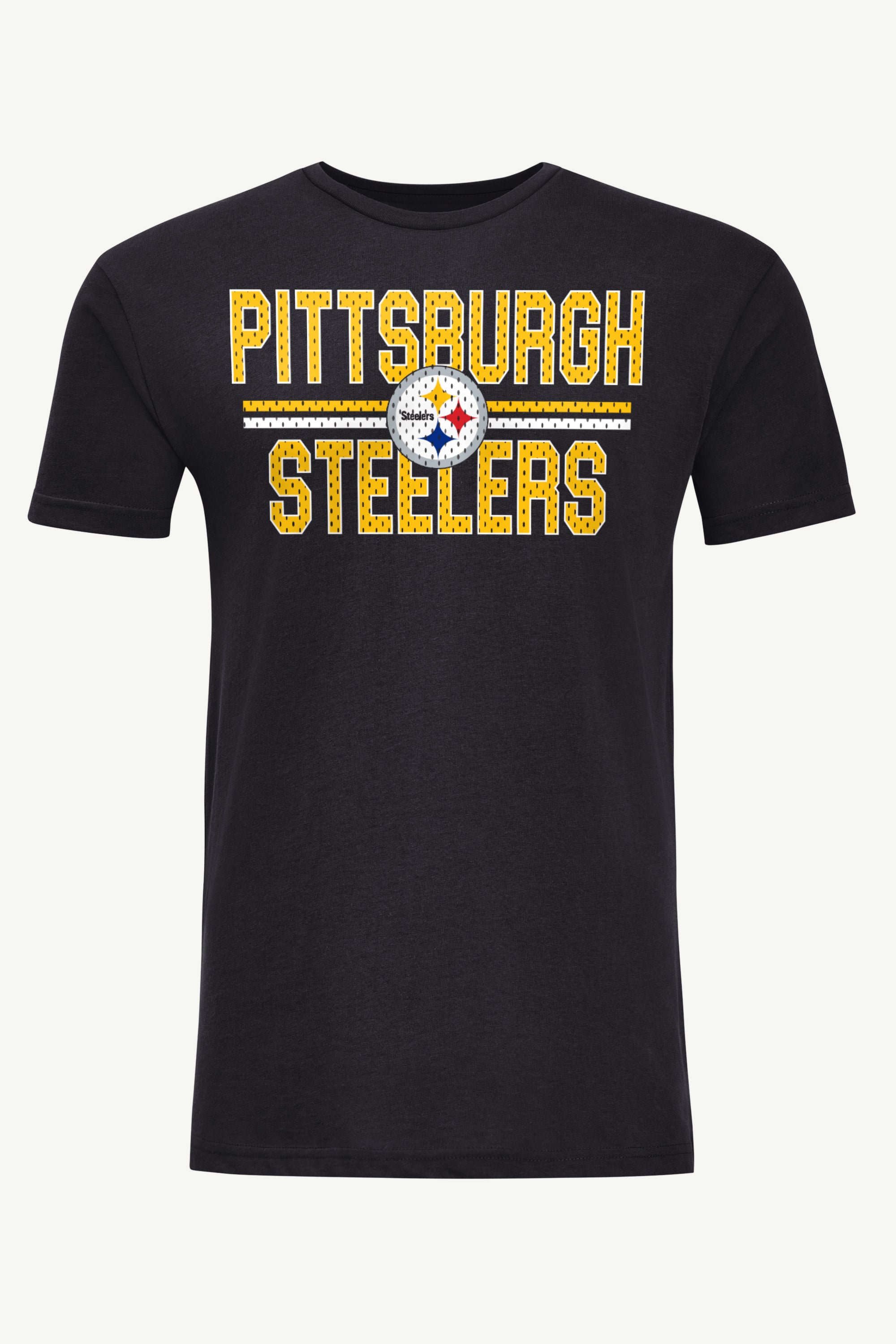 MENS PITTSBURGH STEELERS MESH LOOK T SHIRT View 1 | Pittsburgh Steelers MENS PITTSBURGH STEELERS MESH LOOK T SHIRT View 1 | Pittsburgh Steelers