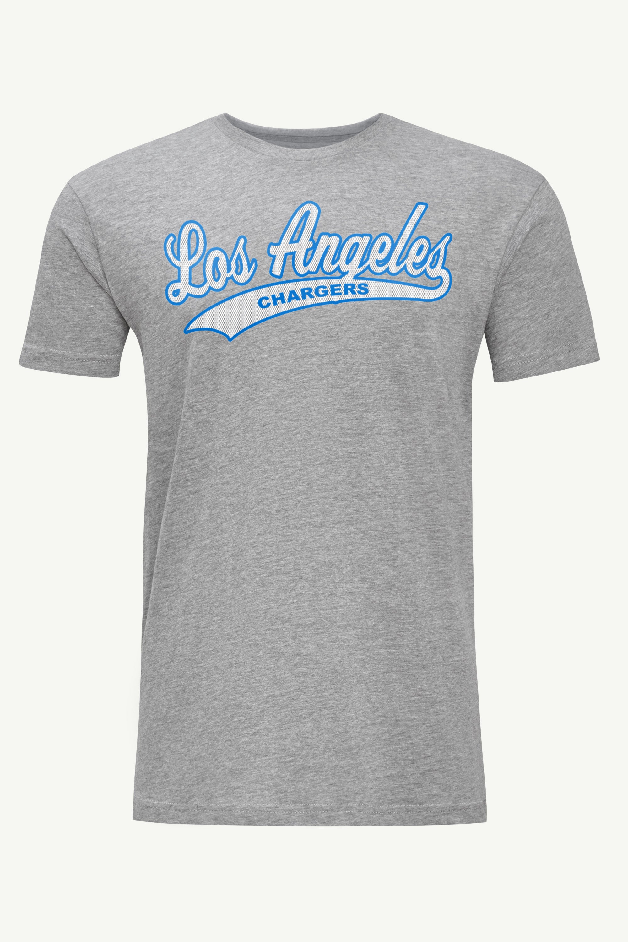 MENS LOS ANGELES CHARGERS TAILSWEEP T SHIRT View 1 MENS LOS ANGELES CHARGERS TAILSWEEP T SHIRT View 1