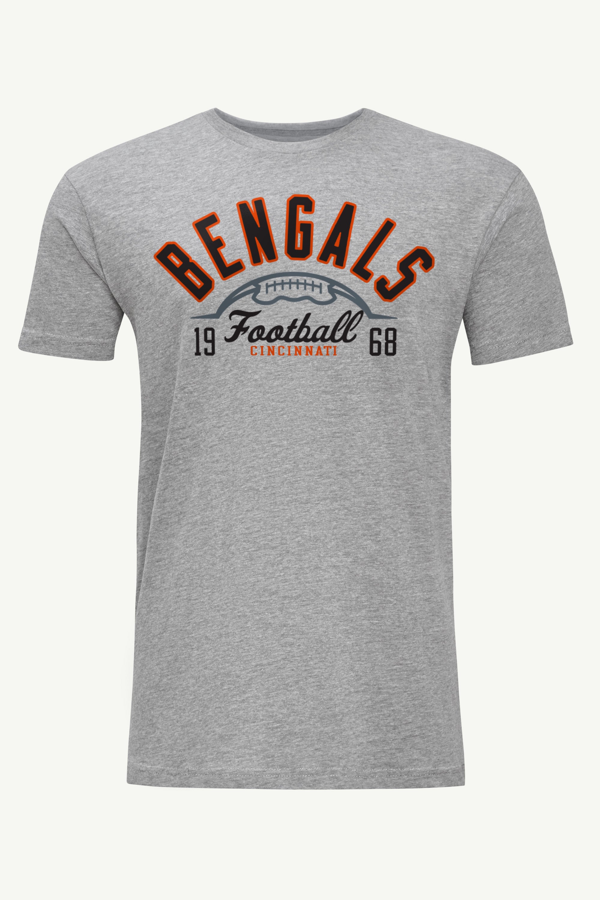 MENS CINCINATTI BENGALS HALF BALL T SHIRT View 1 | Cincinnati Bengals MENS CINCINATTI BENGALS HALF BALL T SHIRT View 1 | Cincinnati Bengals