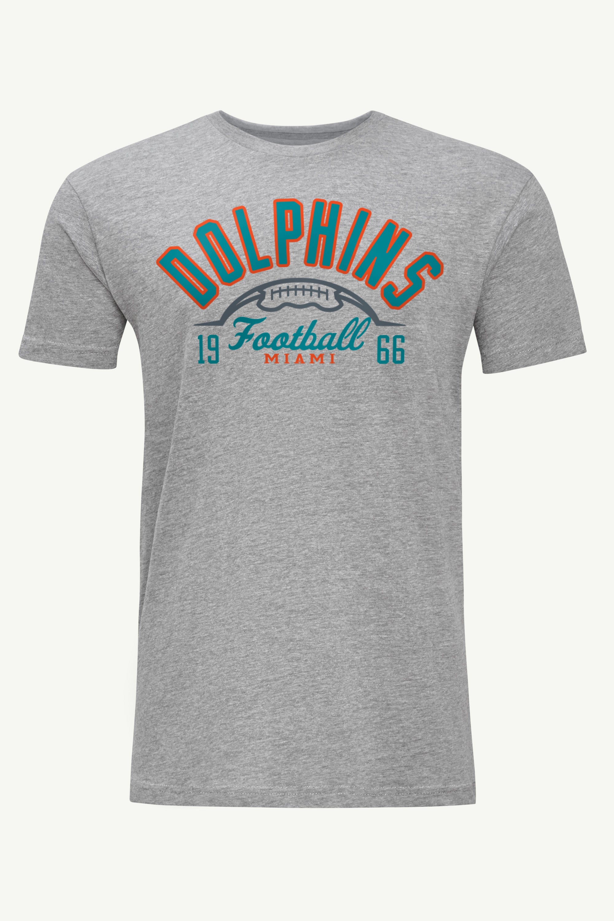 MENS MIAMI DOLPHINS HALF BALL T SHIRT View 1 | DTG MENS MIAMI DOLPHINS HALF BALL T SHIRT View 1 | DTG