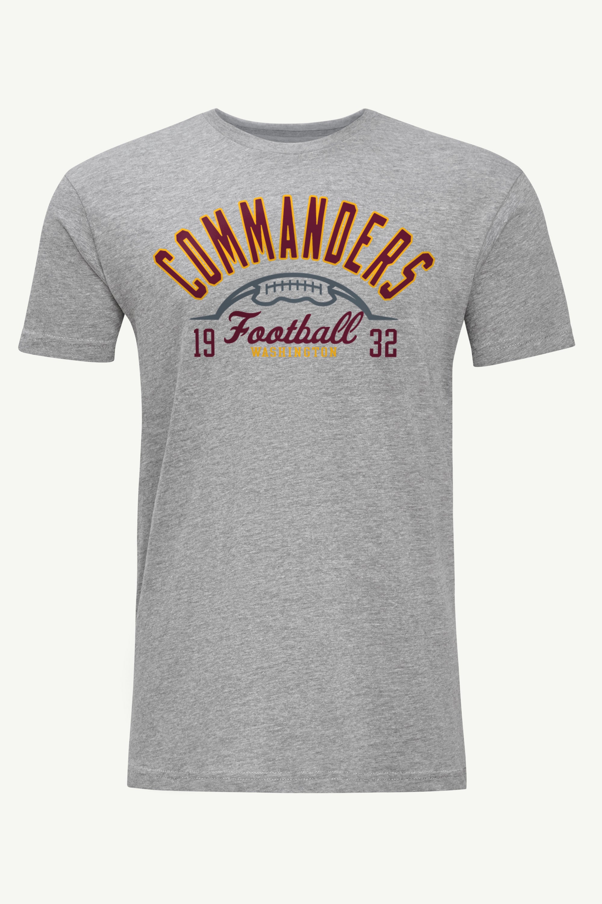 MENS WASHINGTON COMMANDERS HALF BALL T SHIRT View 1 | Washington Commanders MENS WASHINGTON COMMANDERS HALF BALL T SHIRT View 1 | Washington Commanders