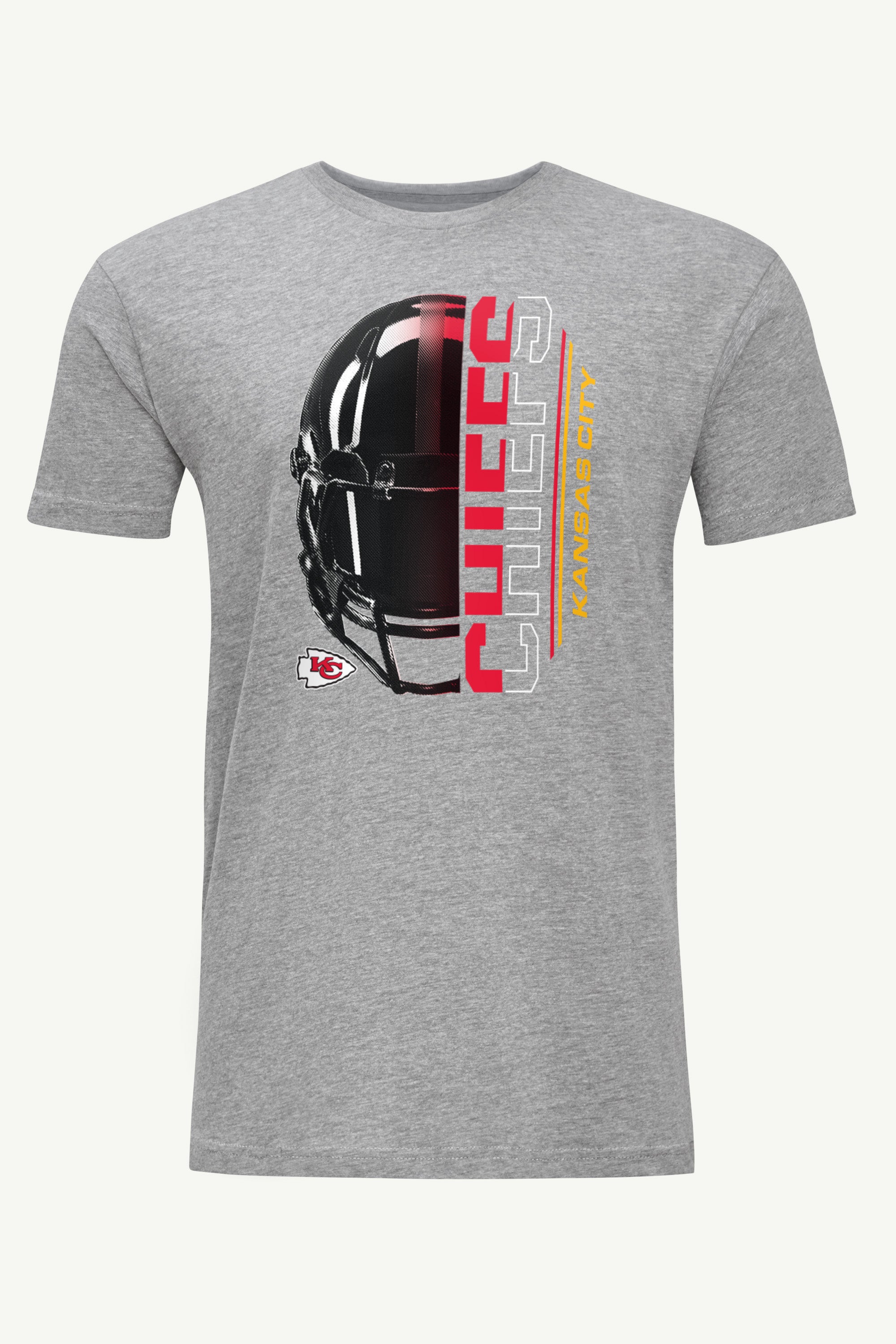 MENS KANSAS CITY CHIEFS HALF HELMET T SHIRT View 1 | Kansas City Chiefs MENS KANSAS CITY CHIEFS HALF HELMET T SHIRT View 1 | Kansas City Chiefs