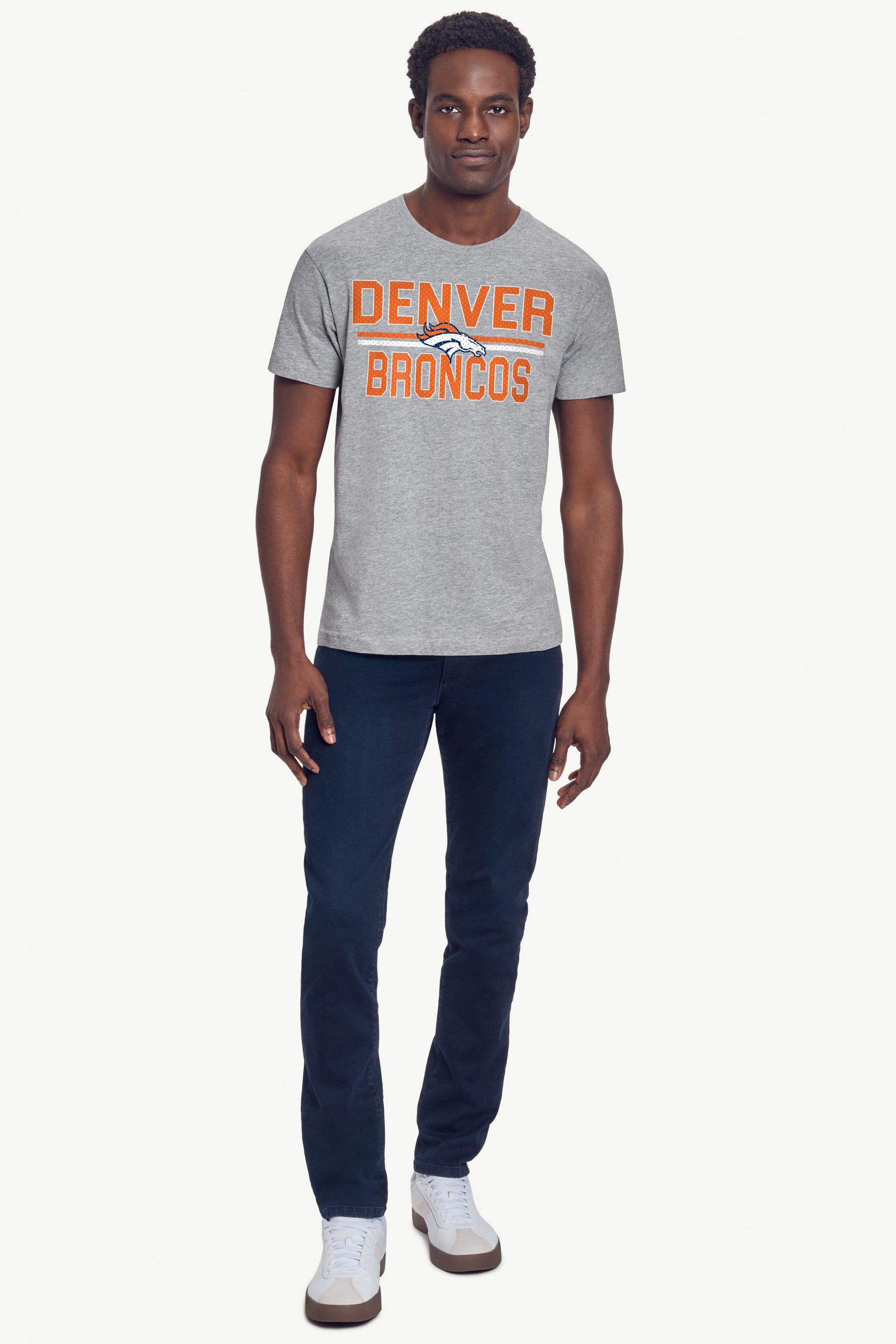 MENS DENVER BRONCOS MESH LOOK T SHIRT View 3 | Denver Broncos MENS DENVER BRONCOS MESH LOOK T SHIRT View 3 | Denver Broncos