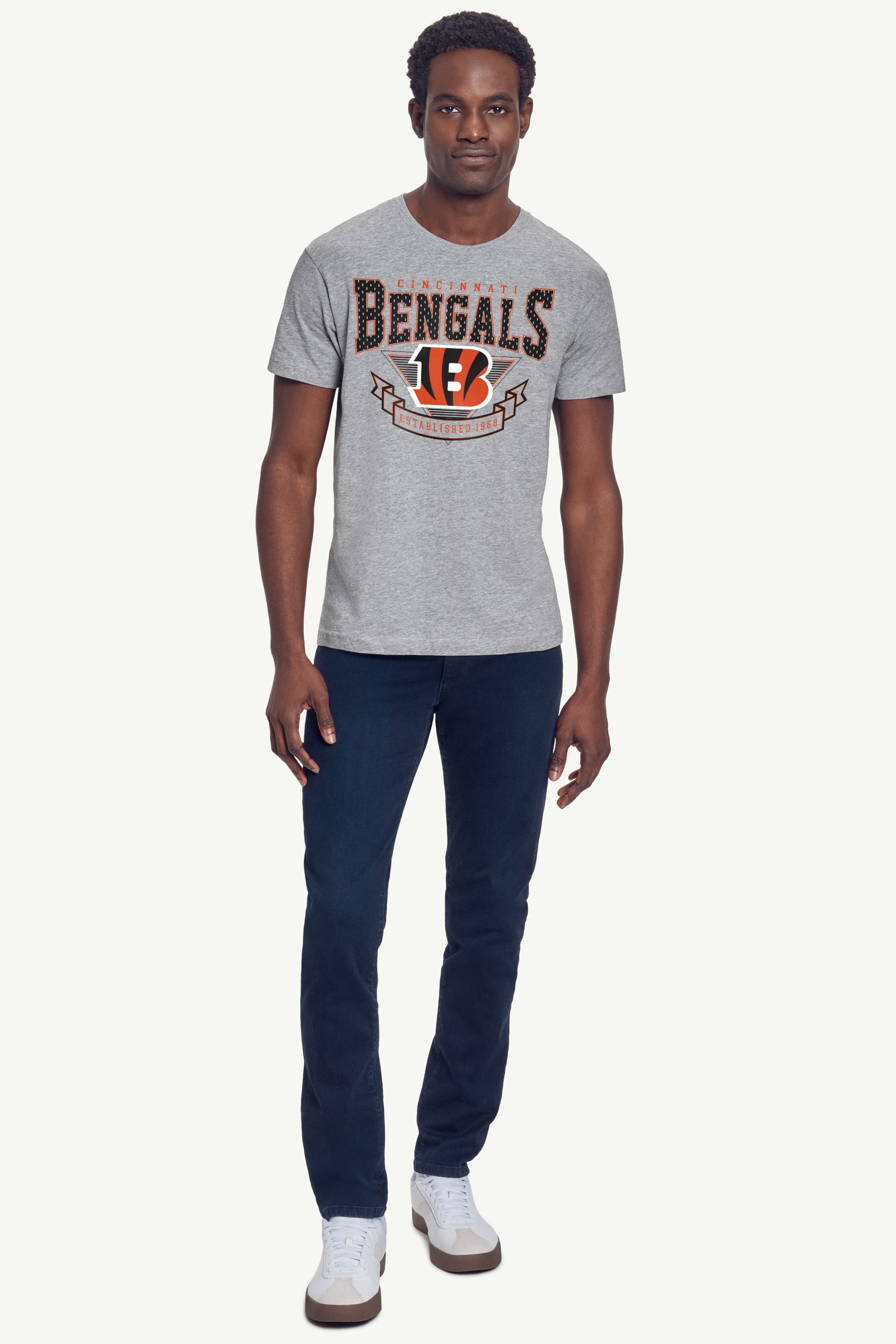 MENS CINCINATTI BENGALS 80's INSPIRED T SHIRT View 3 | Cincinnati Bengals MENS CINCINATTI BENGALS 80's INSPIRED T SHIRT View 3 | Cincinnati Bengals