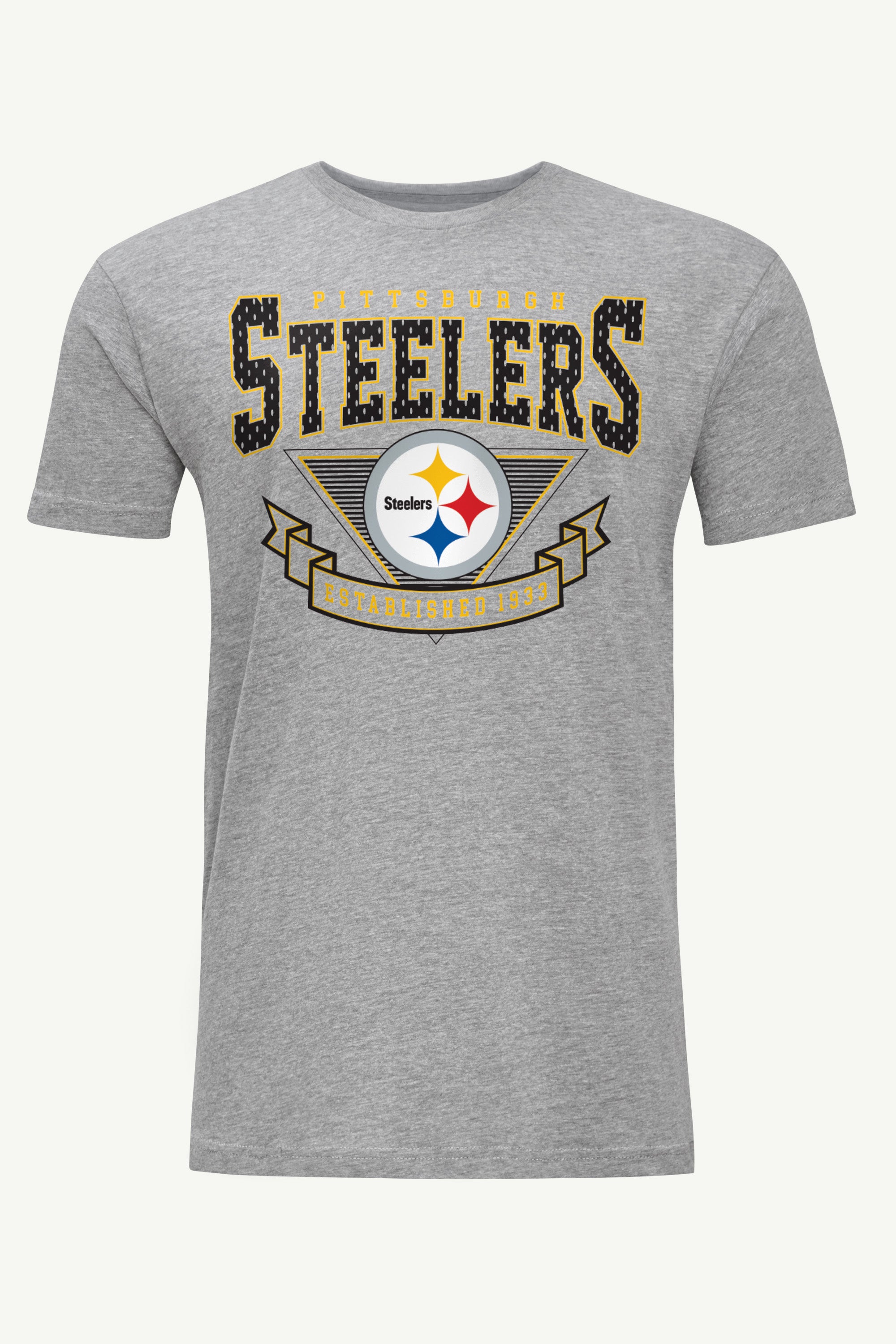MENS PITTSBURGH STEELERS 80's INSPIRED T SHIRT View 1 | DTG MENS PITTSBURGH STEELERS 80's INSPIRED T SHIRT View 1 | DTG