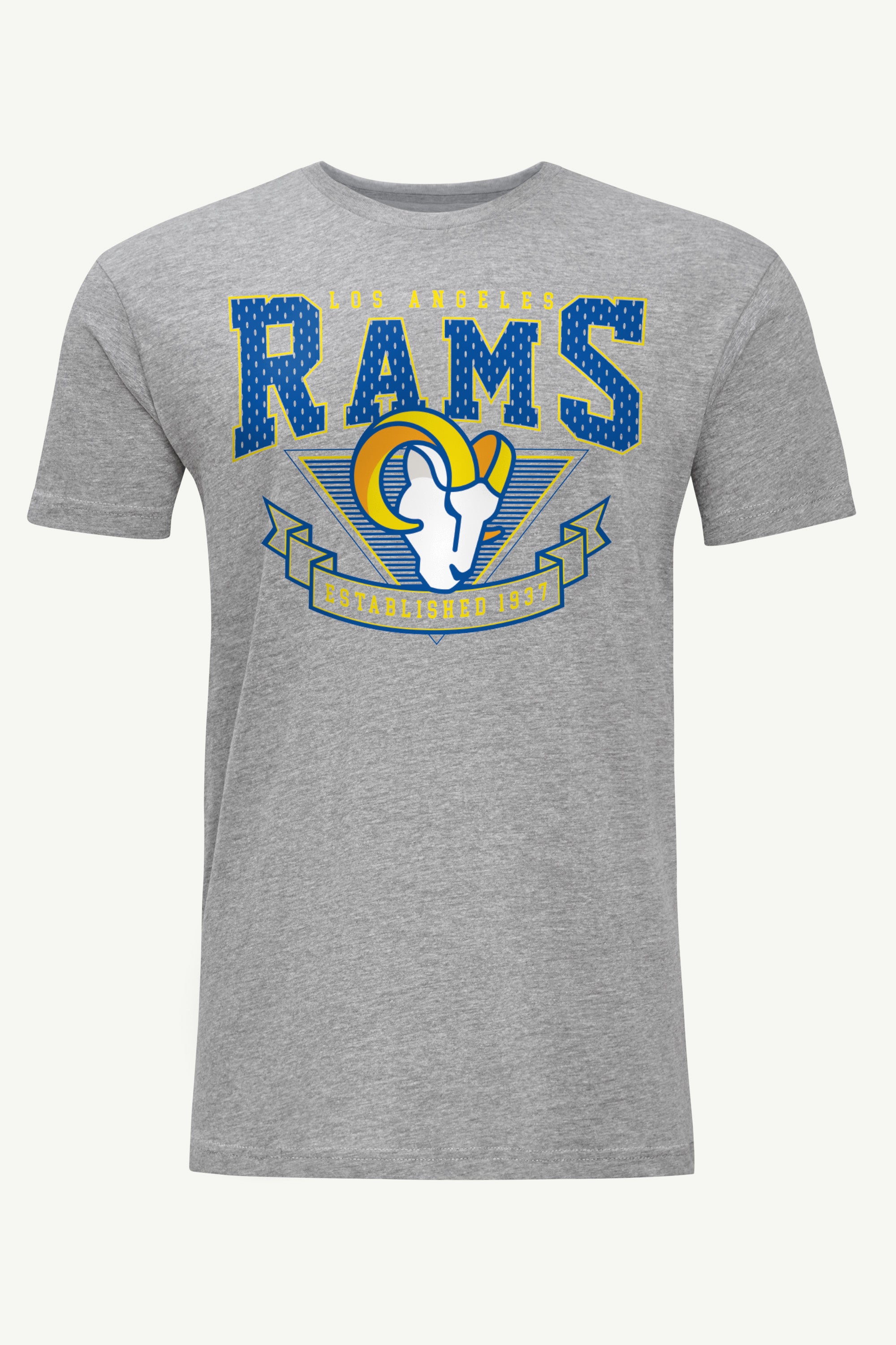 MENS LOS ANGELES RAMS 80's INSPIRED T SHIRT View 1 | DTG MENS LOS ANGELES RAMS 80's INSPIRED T SHIRT View 1 | DTG