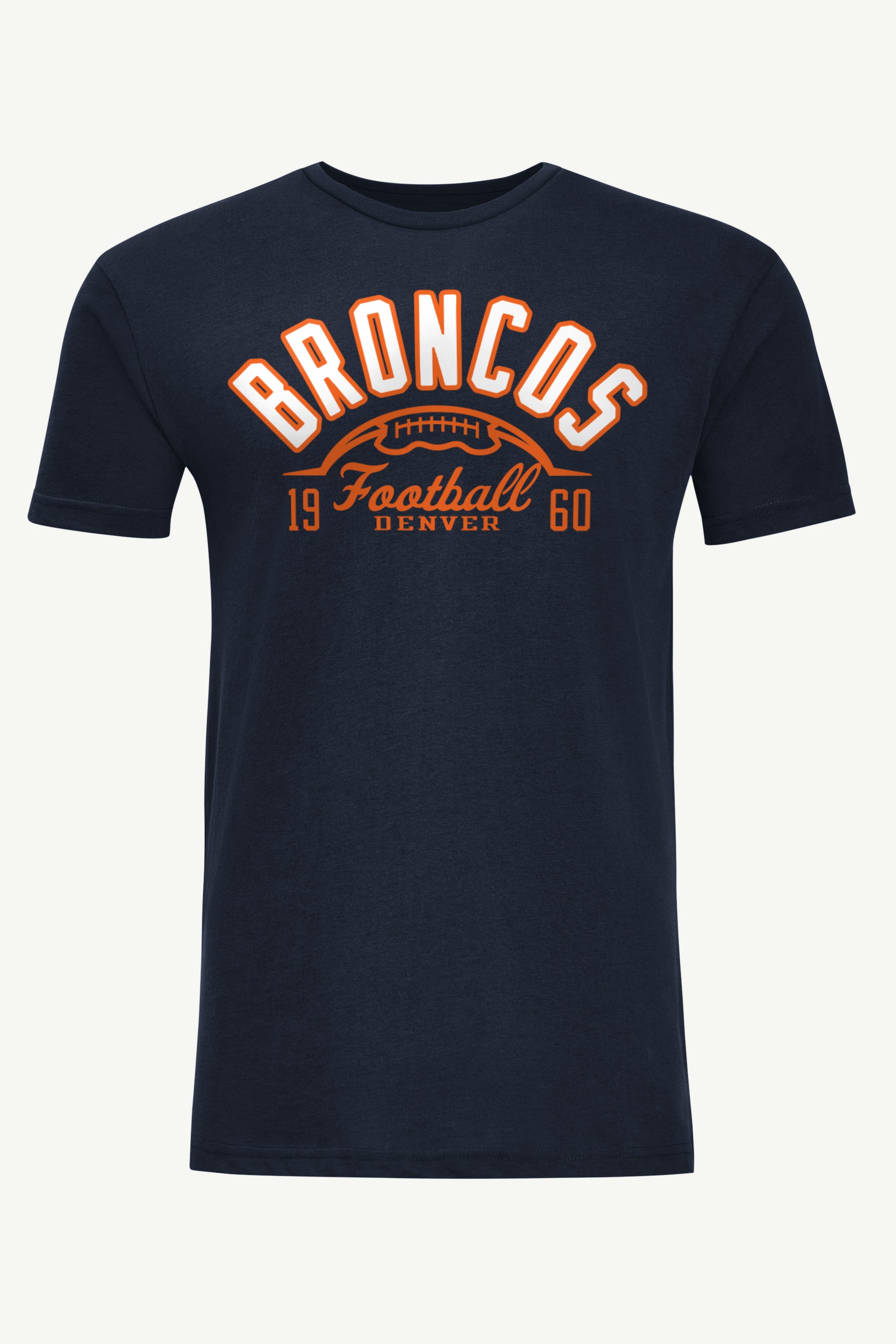 MENS DENVER BRONCOS HALF BALL T SHIRT View 1 | NFL MENS DENVER BRONCOS HALF BALL T SHIRT View 1 | NFL
