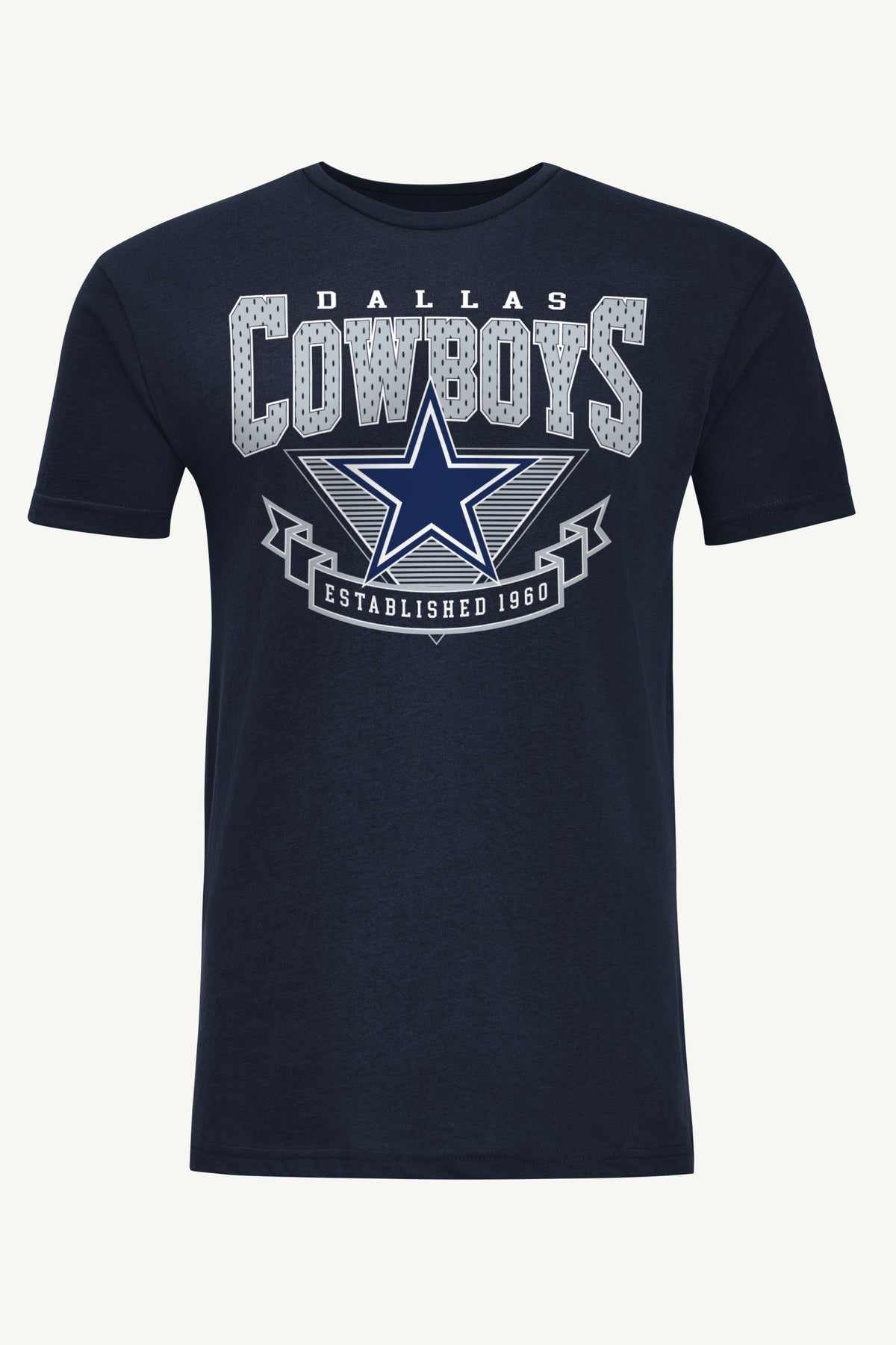 dallas cowboys dress shirt Men's Starter Navy Dallas Cowboys 80s Inspired Team Logo T-Shirt Size: Small