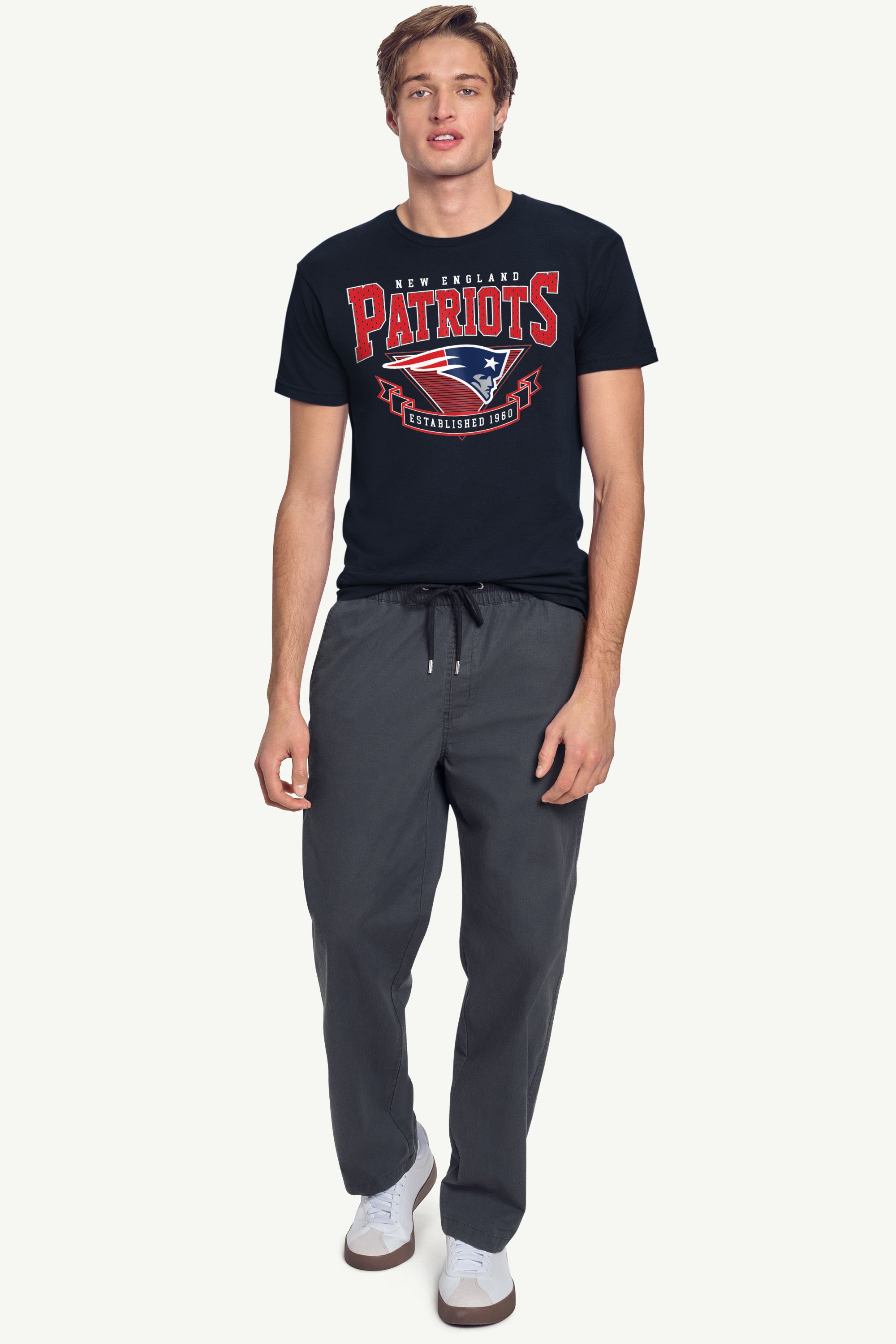 MENS NEW ENGLAND PATRIOTS 80's INSPIRED T SHIRT View 3 MENS NEW ENGLAND PATRIOTS 80's INSPIRED T SHIRT View 3