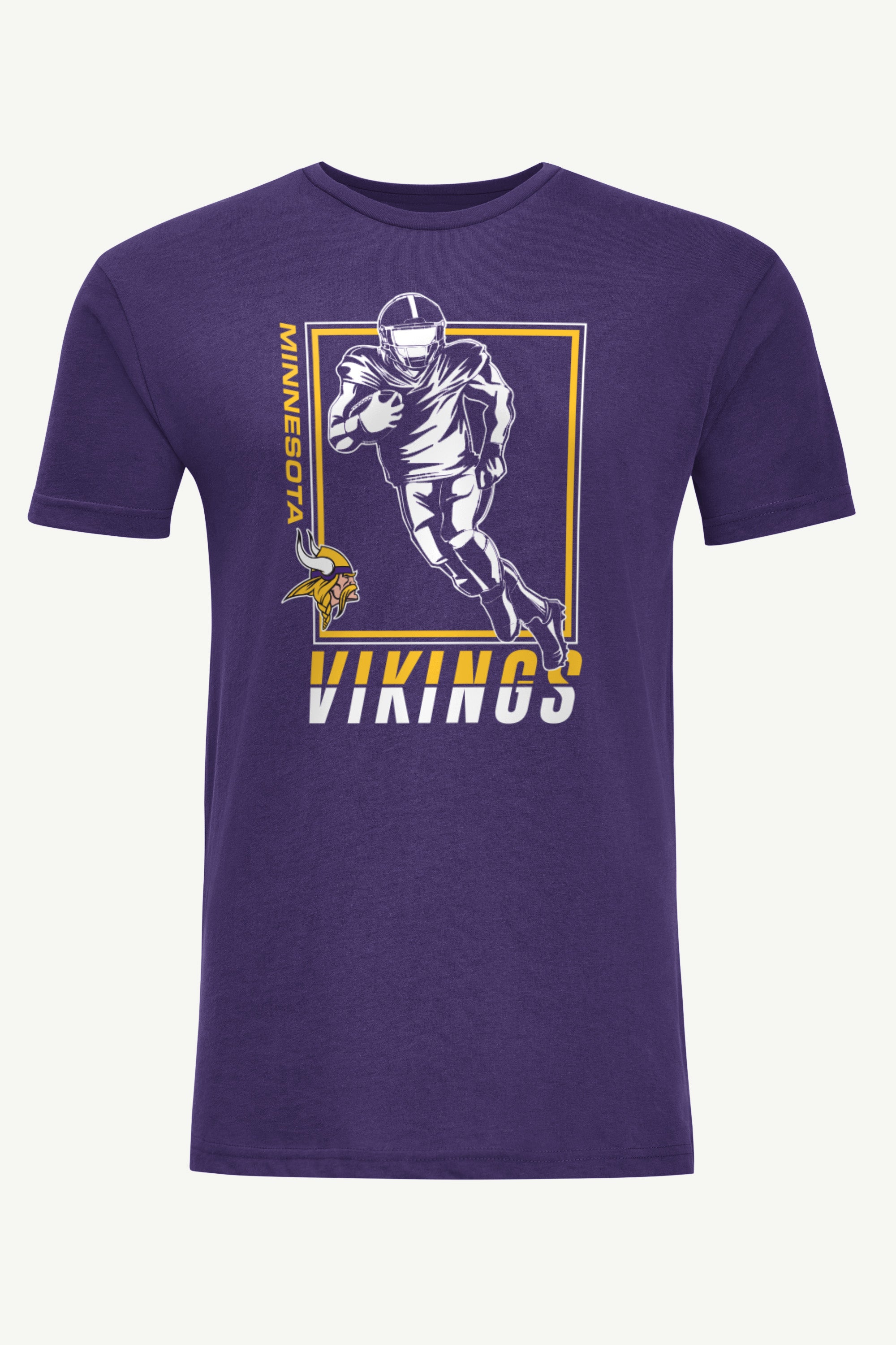MENS MINNESOTA VIKINGS PLAYER GRID T SHIRT View 1 | Minnesota Vikings MENS MINNESOTA VIKINGS PLAYER GRID T SHIRT View 1 | Minnesota Vikings