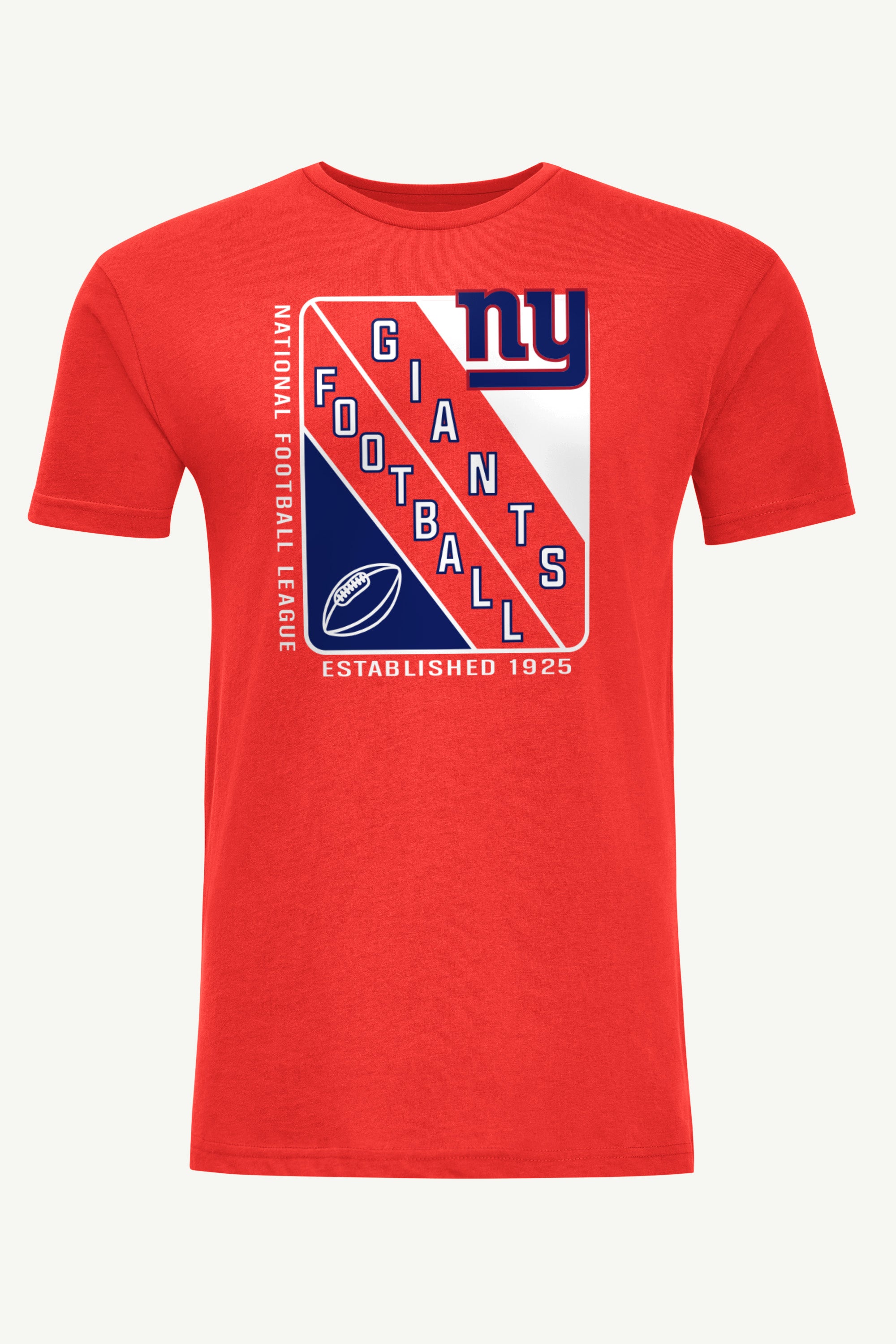 MENS NEW YORK GIANTS SHIELD LOGO T SHIRT View 1 MENS NEW YORK GIANTS SHIELD LOGO T SHIRT View 1