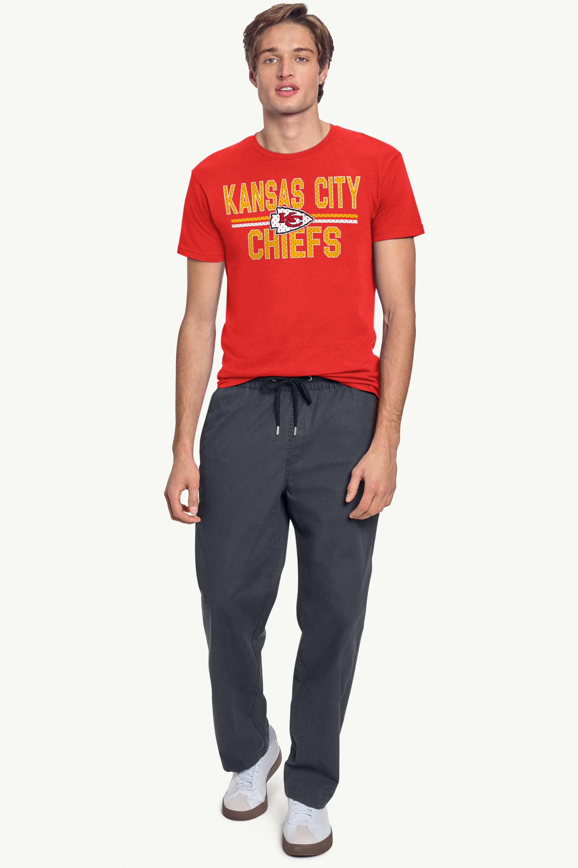 MENS KANSAS CITY CHIEFS MESH LOOK T SHIRT View 3 | Kansas City Chiefs MENS KANSAS CITY CHIEFS MESH LOOK T SHIRT View 3 | Kansas City Chiefs