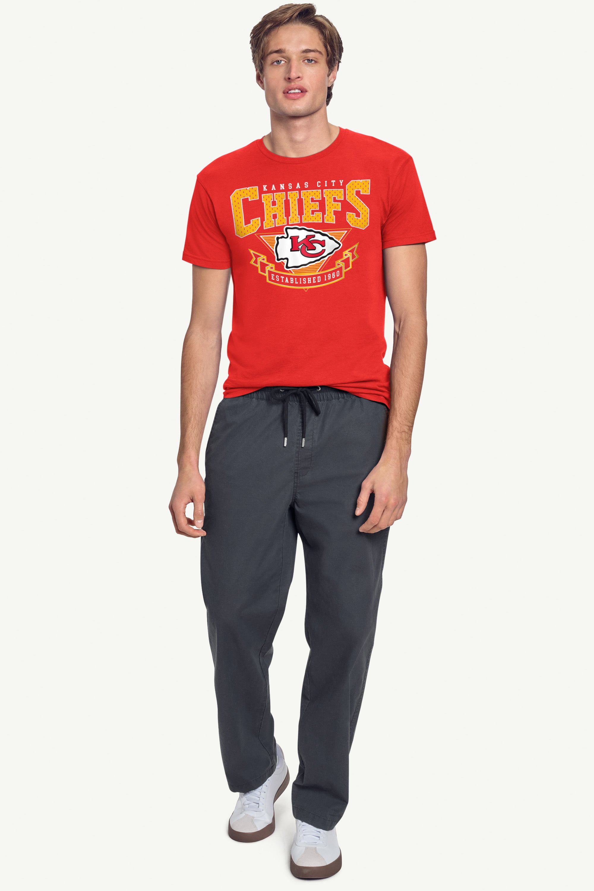 MENS KANSAS CITY CHIEFS 80's INSPIRED T SHIRT View 2 | Kansas City Chiefs MENS KANSAS CITY CHIEFS 80's INSPIRED T SHIRT View 2 | Kansas City Chiefs