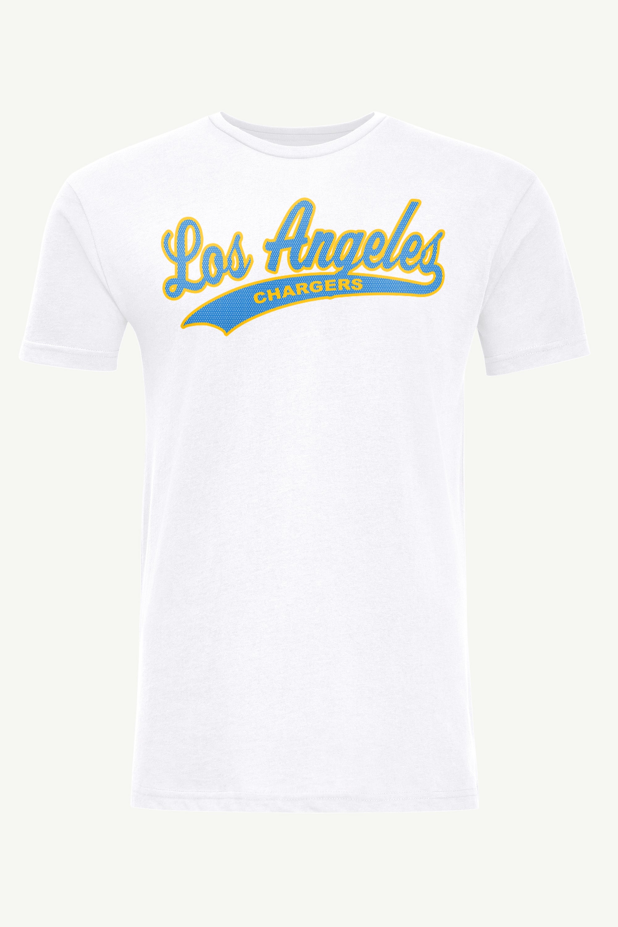MENS LOS ANGELES CHARGERS TAILSWEEP T SHIRT View 1 | DTG MENS LOS ANGELES CHARGERS TAILSWEEP T SHIRT View 1 | DTG