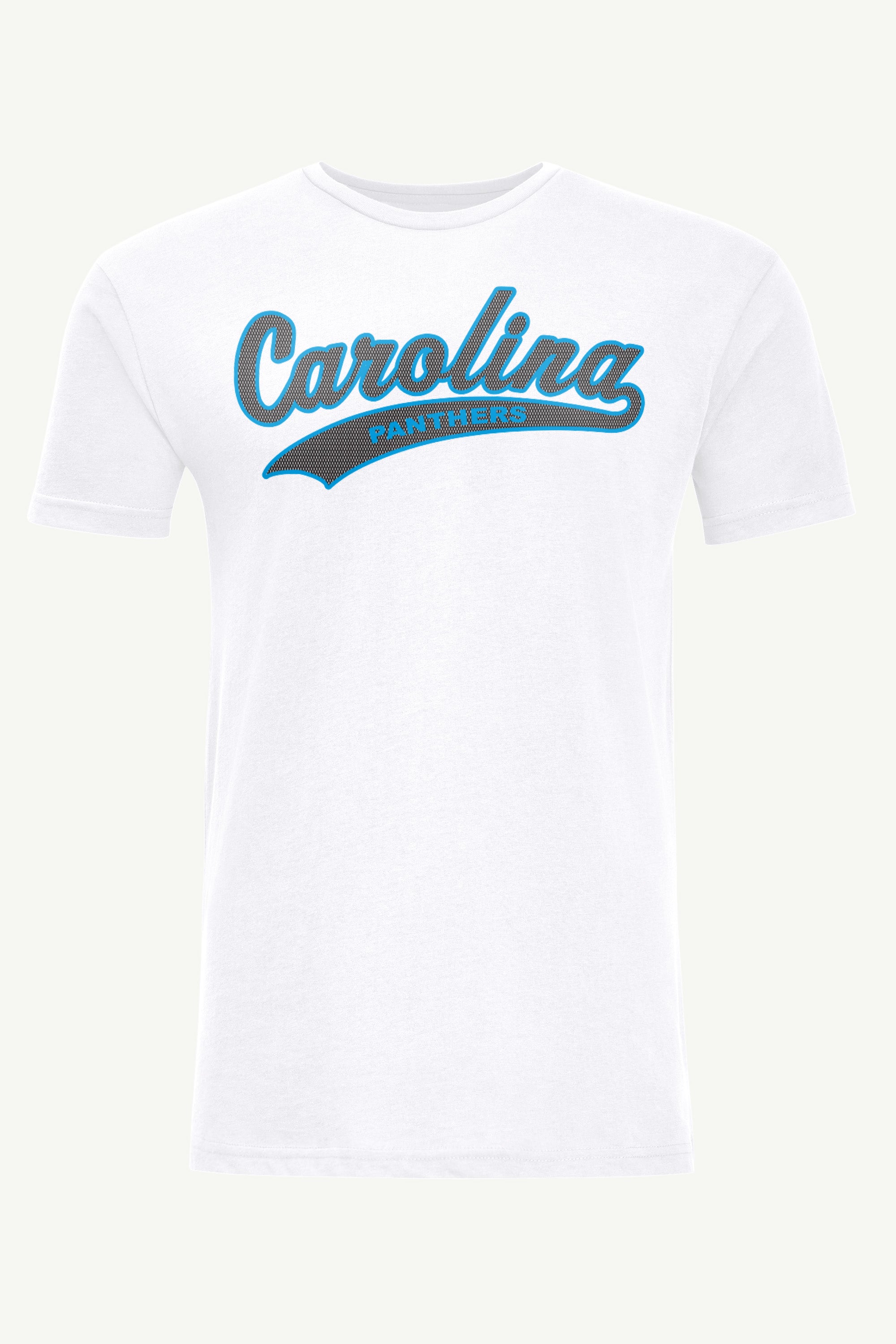 MENS CAROLINA PANTHERS TAILSWEEP T SHIRT View 1 | Carolina Panthers MENS CAROLINA PANTHERS TAILSWEEP T SHIRT View 1 | Carolina Panthers