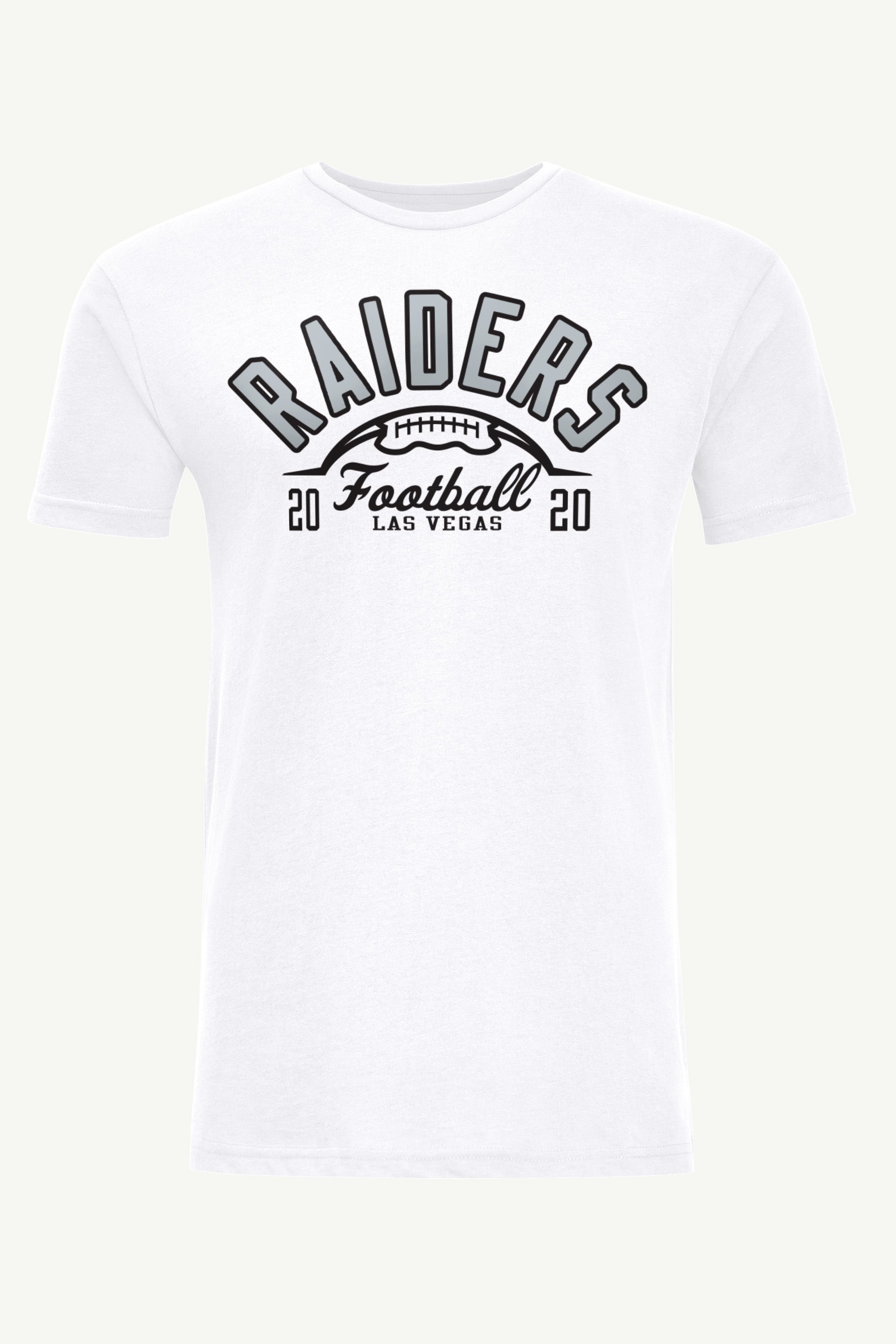 MENS LAS VEGAS RAIDERS HALF BALL T SHIRT View 1 | DTG MENS LAS VEGAS RAIDERS HALF BALL T SHIRT View 1 | DTG