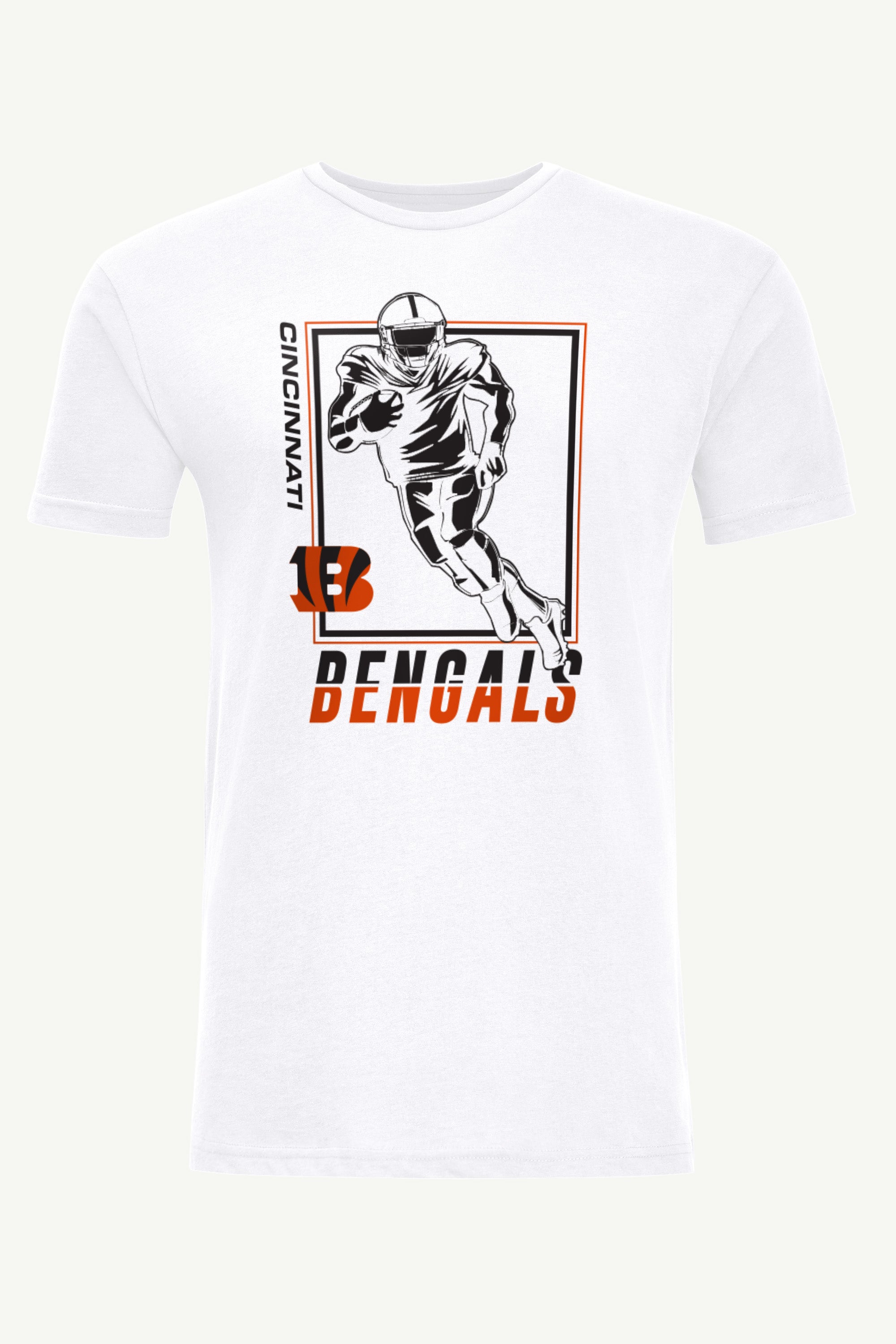 MENS CINCINNATI BENGALS PLAYER GRID T SHIRT View 1 | Cincinnati Bengals MENS CINCINNATI BENGALS PLAYER GRID T SHIRT View 1 | Cincinnati Bengals