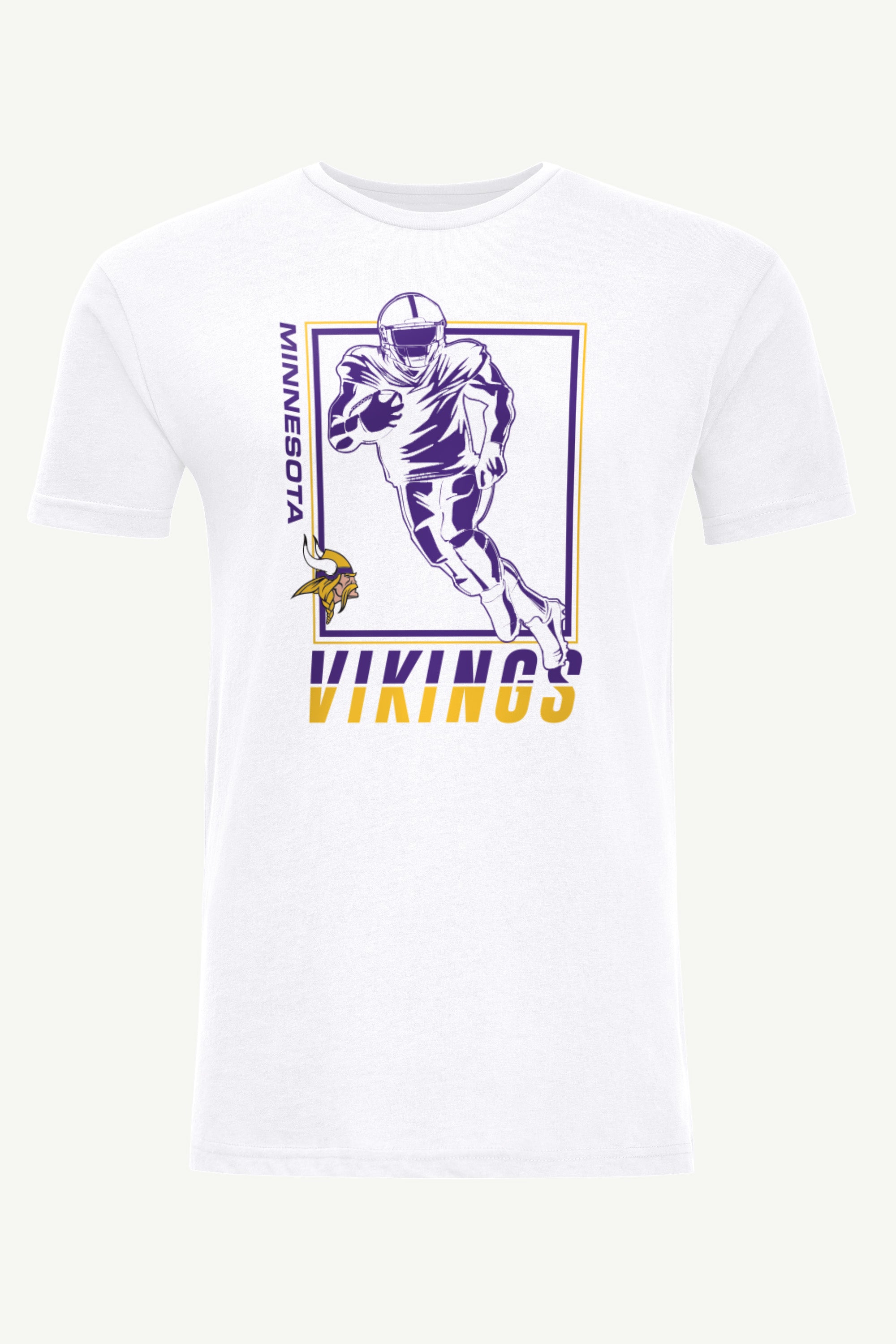 MENS MINNESOTA VIKINGS PLAYER GRID T SHIRT View 1 | Minnesota Vikings MENS MINNESOTA VIKINGS PLAYER GRID T SHIRT View 1 | Minnesota Vikings
