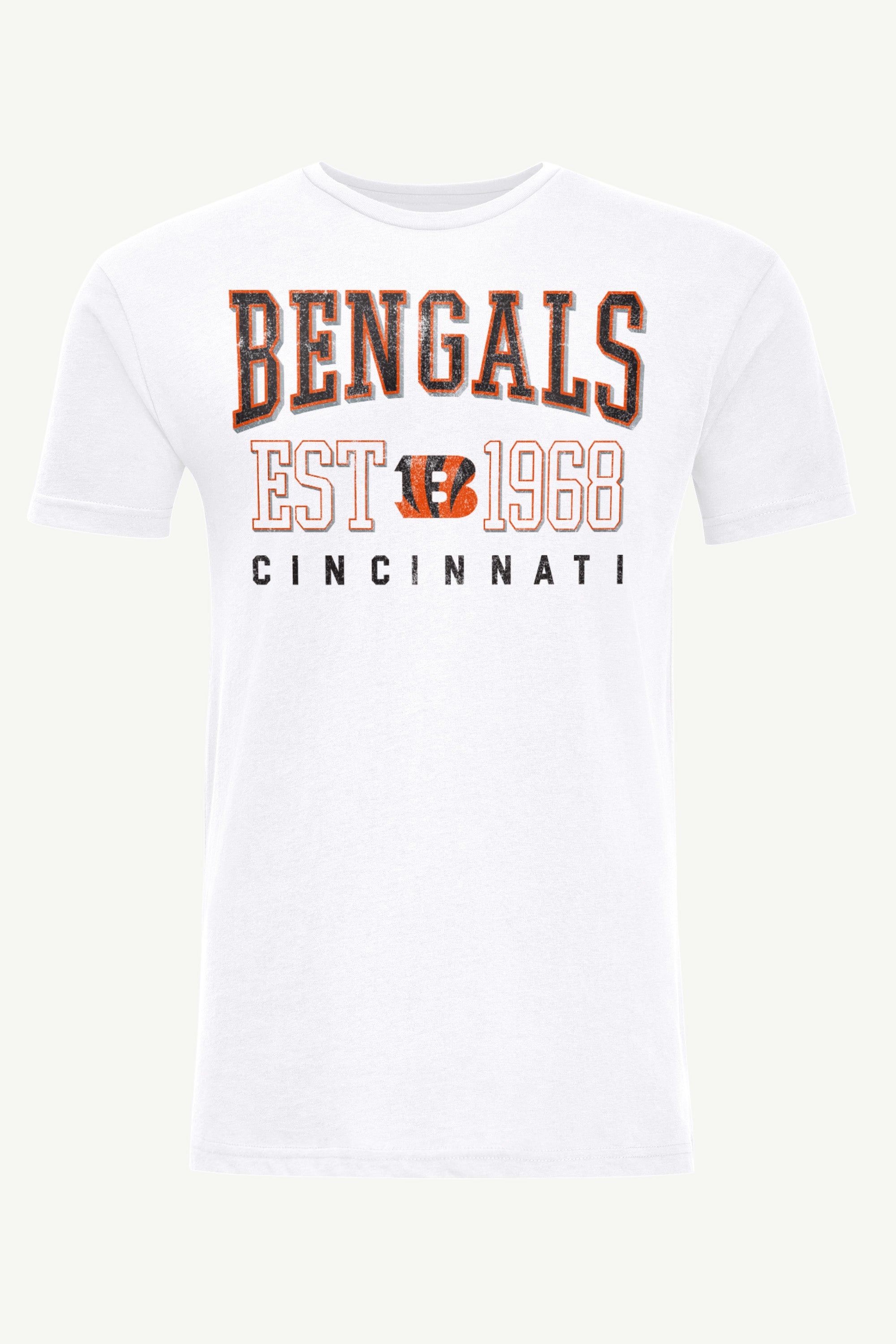 MENS CINCINNATI BENGALS RETRO T SHIRT View 1 | Cincinnati Bengals MENS CINCINNATI BENGALS RETRO T SHIRT View 1 | Cincinnati Bengals