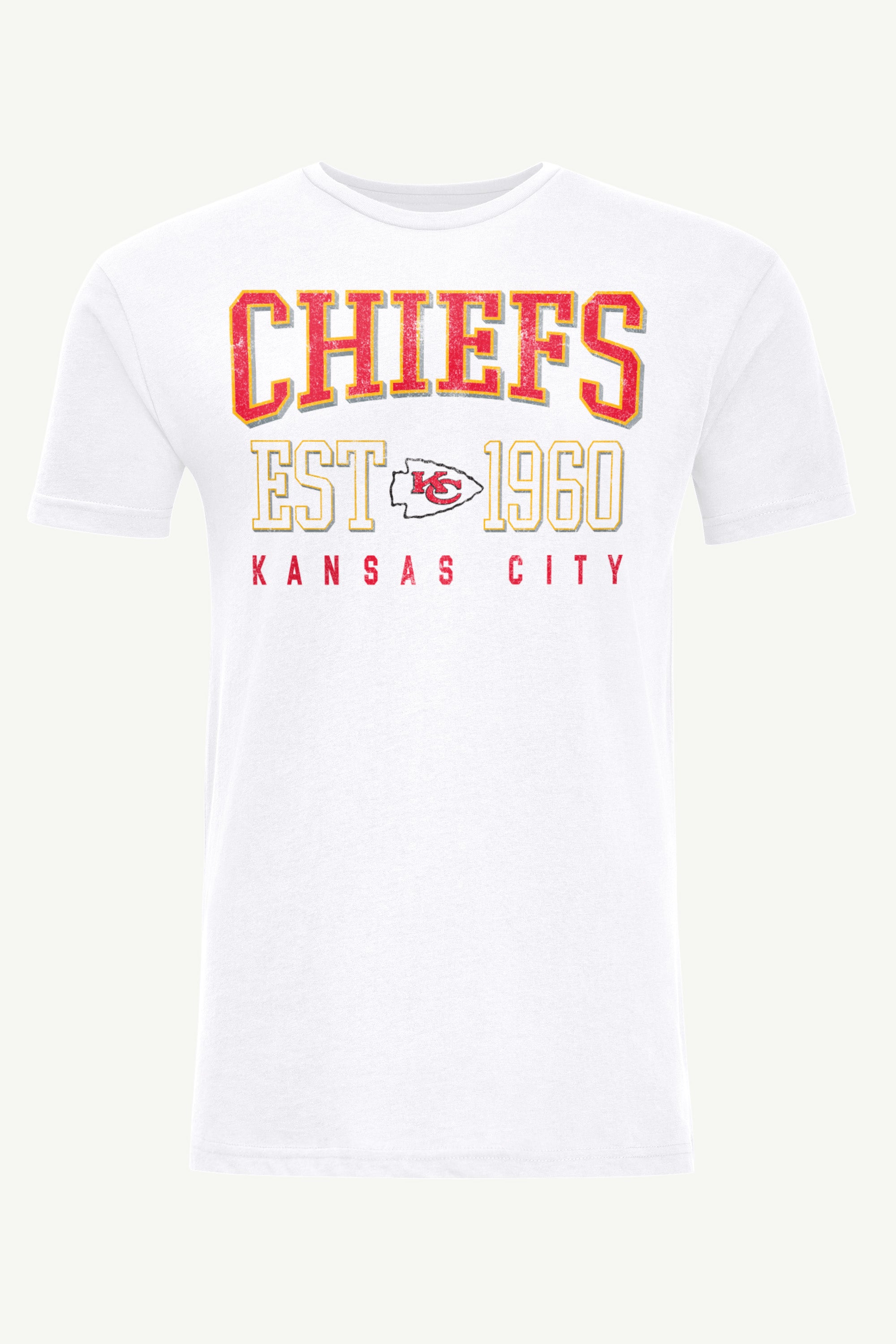 MENS KANSAS CITY CHIEFS RETRO T SHIRT View 1 | Kansas City Chiefs MENS KANSAS CITY CHIEFS RETRO T SHIRT View 1 | Kansas City Chiefs