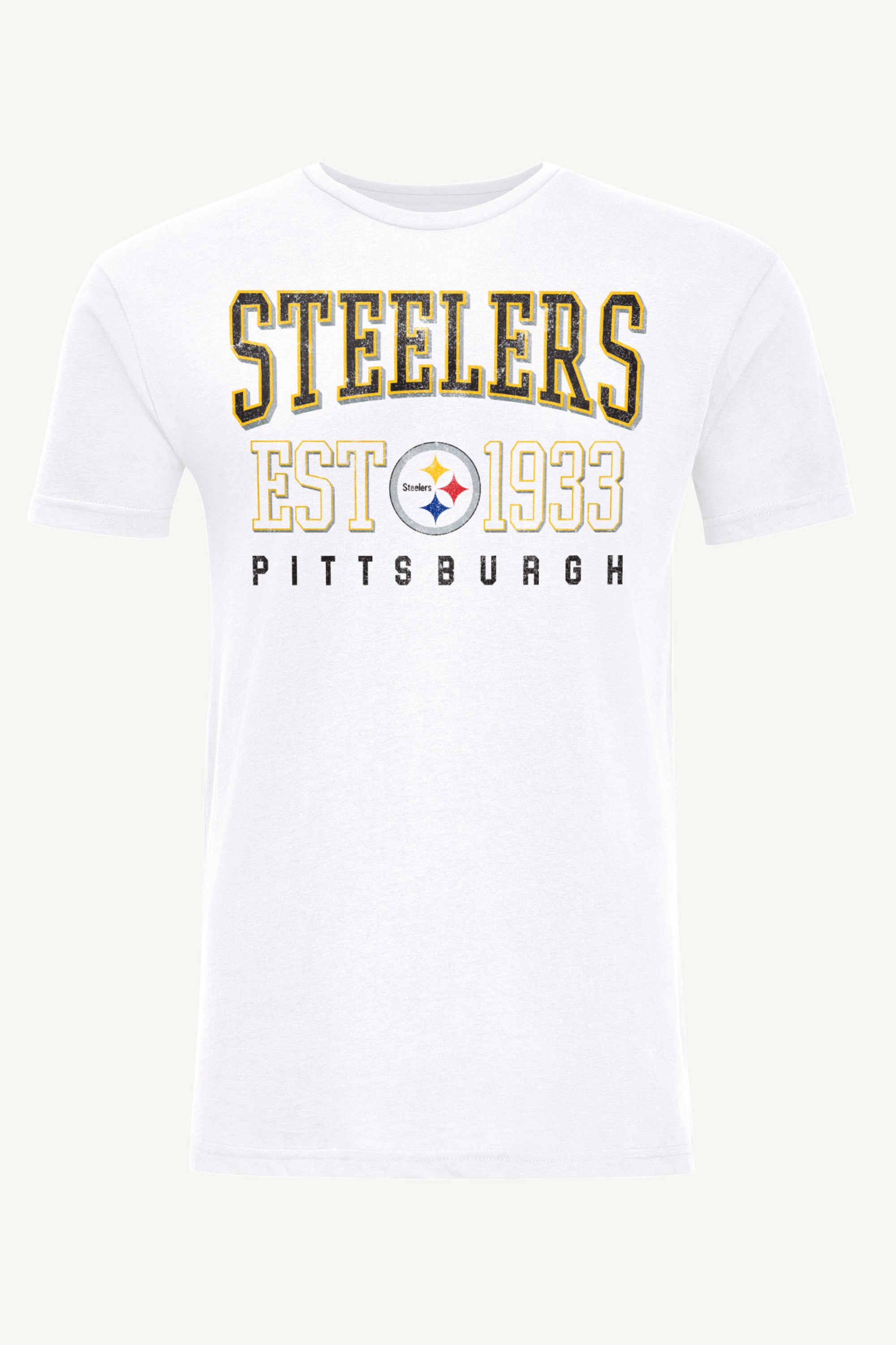 MENS PITTSBURGH STEELERS RETRO T SHIRT View 1 | NFL MENS PITTSBURGH STEELERS RETRO T SHIRT View 1 | NFL