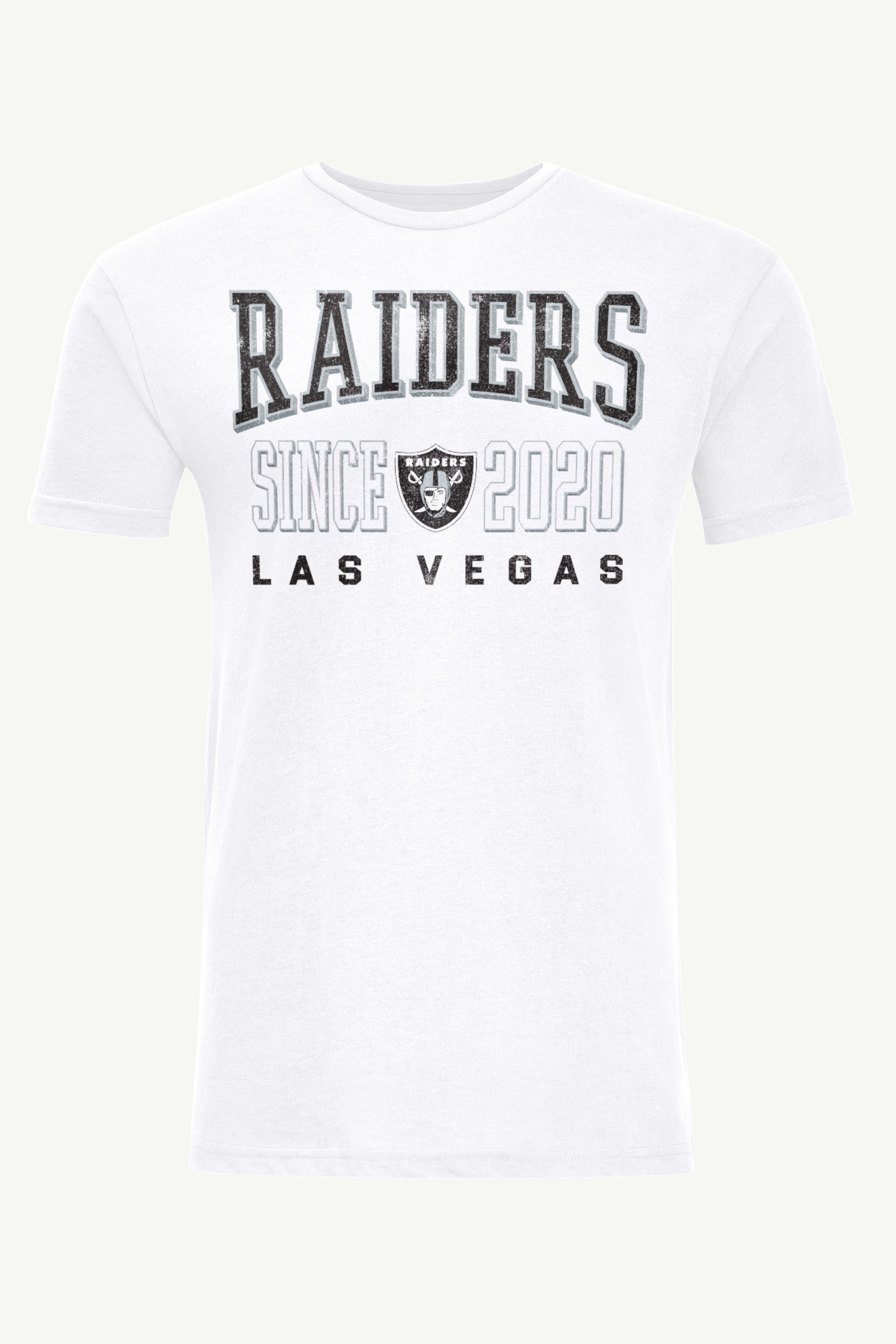 MENS LAS VEGAS RAIDERS RETRO T SHIRT View 1 MENS LAS VEGAS RAIDERS RETRO T SHIRT View 1