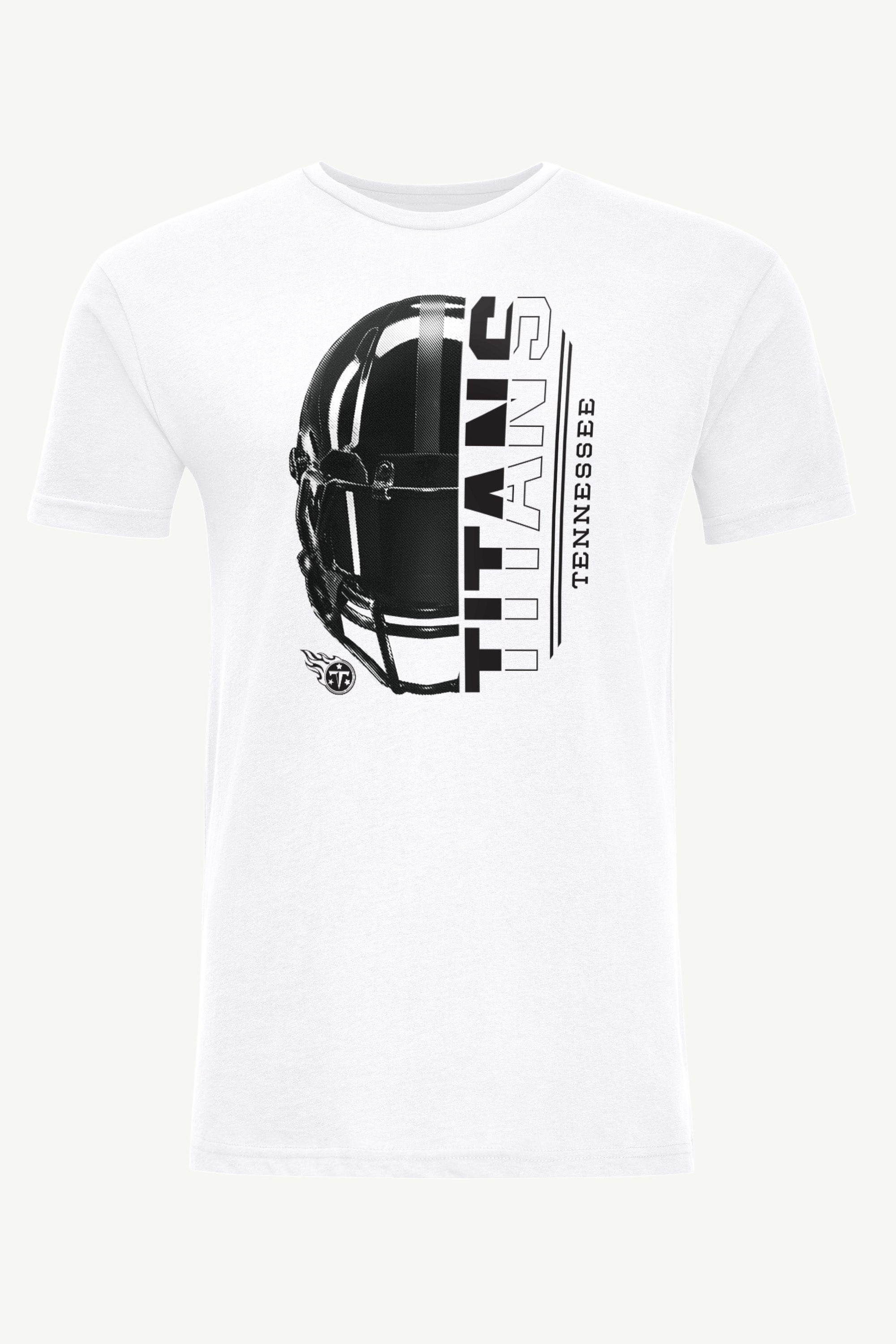 MENS TENNESSEE TITANS HALF HELMET T SHIRT View 1 | Tennessee Titans MENS TENNESSEE TITANS HALF HELMET T SHIRT View 1 | Tennessee Titans