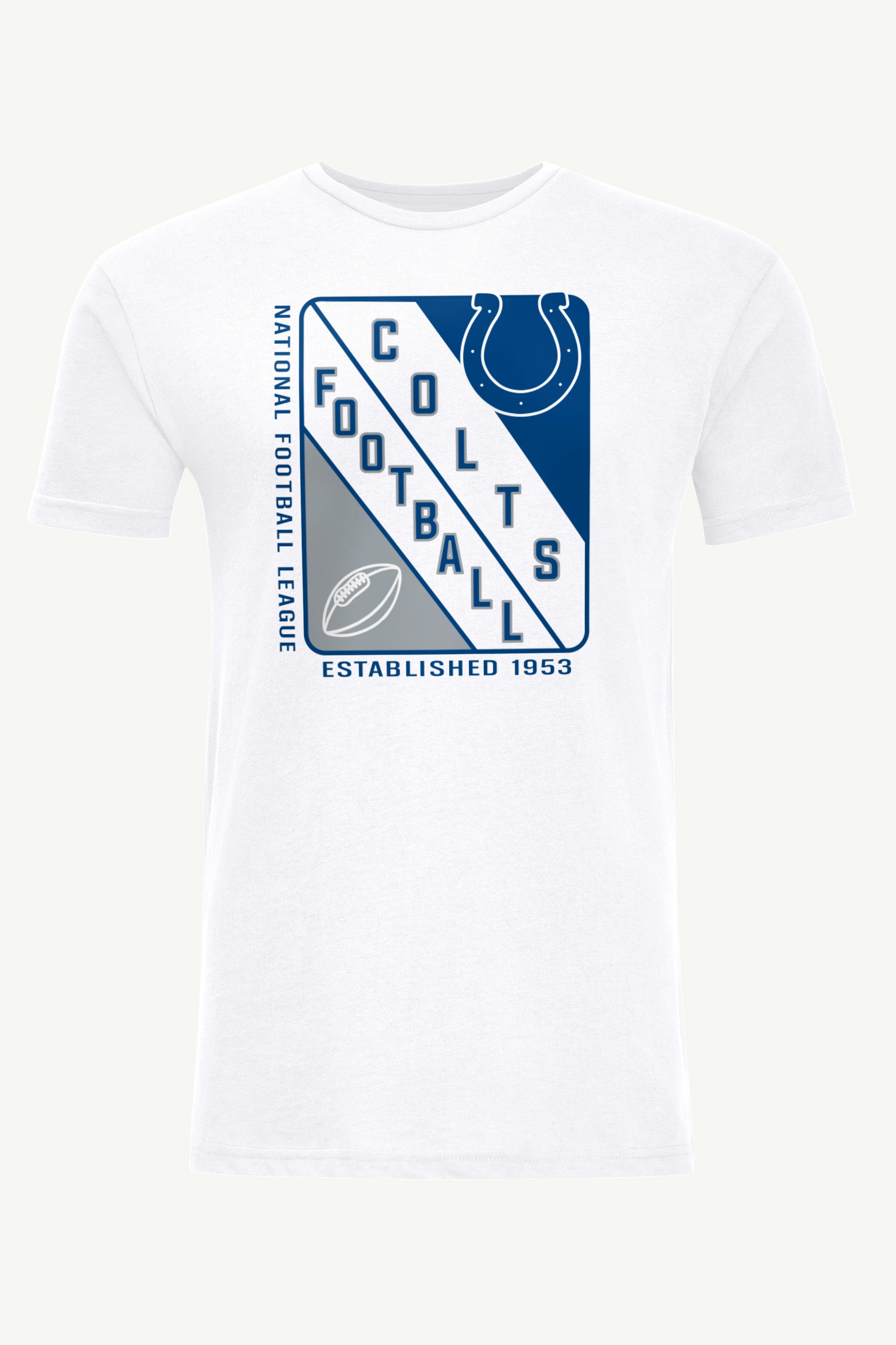 MENS INDIANAPOLIS COLTS SHIELD LOGO T SHIRT View 1 MENS INDIANAPOLIS COLTS SHIELD LOGO T SHIRT View 1