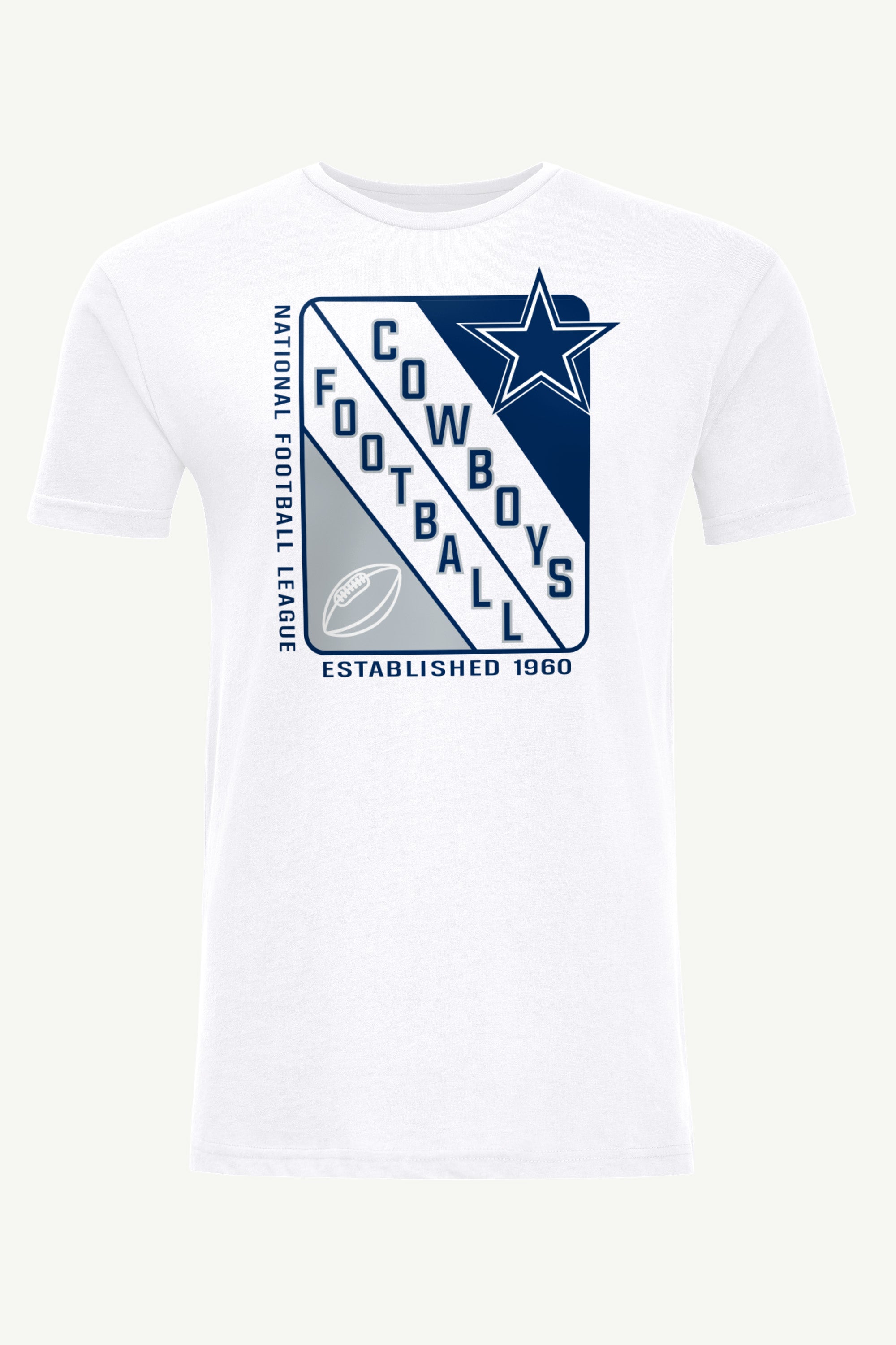 MENS DALLAS COWBOYS SHIELD LOGO T SHIRT View 1 MENS DALLAS COWBOYS SHIELD LOGO T SHIRT View 1