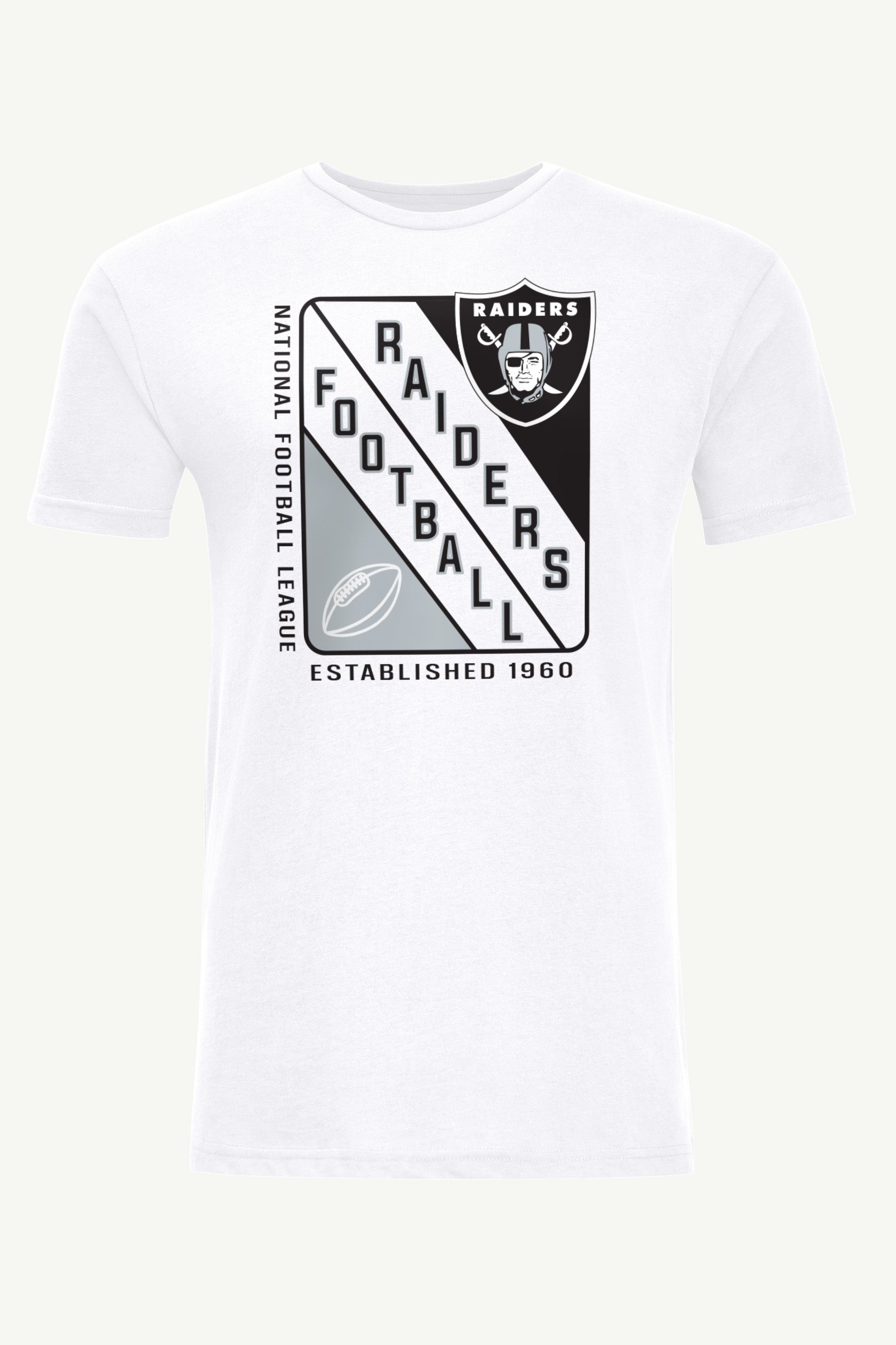 MENS LAS VEGAS RAIDERS SHIELD LOGO T SHIRT View 1 | Las Vegas Raiders MENS LAS VEGAS RAIDERS SHIELD LOGO T SHIRT View 1 | Las Vegas Raiders