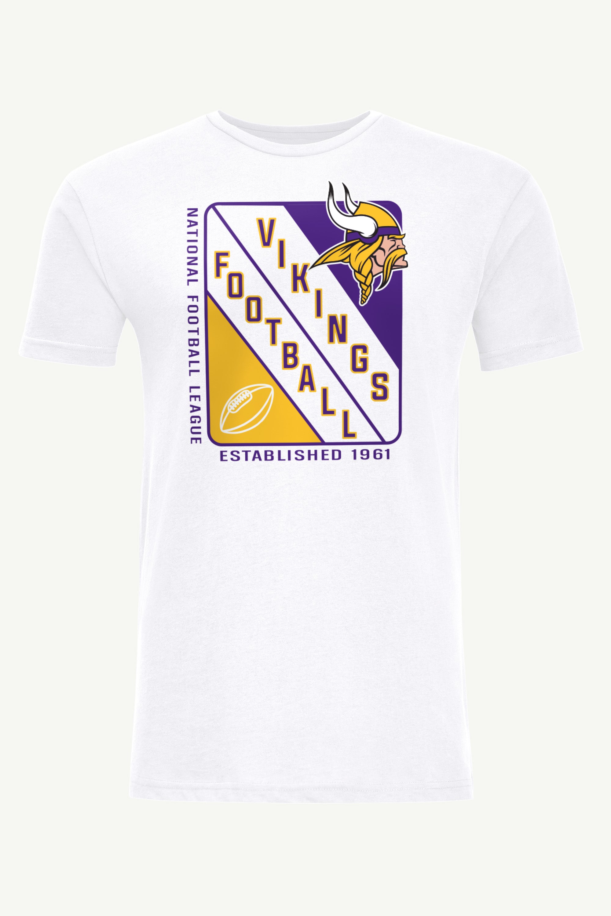 MENS MINNESOTA VIKINGS SHIELD LOGO T SHIRT View 1 MENS MINNESOTA VIKINGS SHIELD LOGO T SHIRT View 1