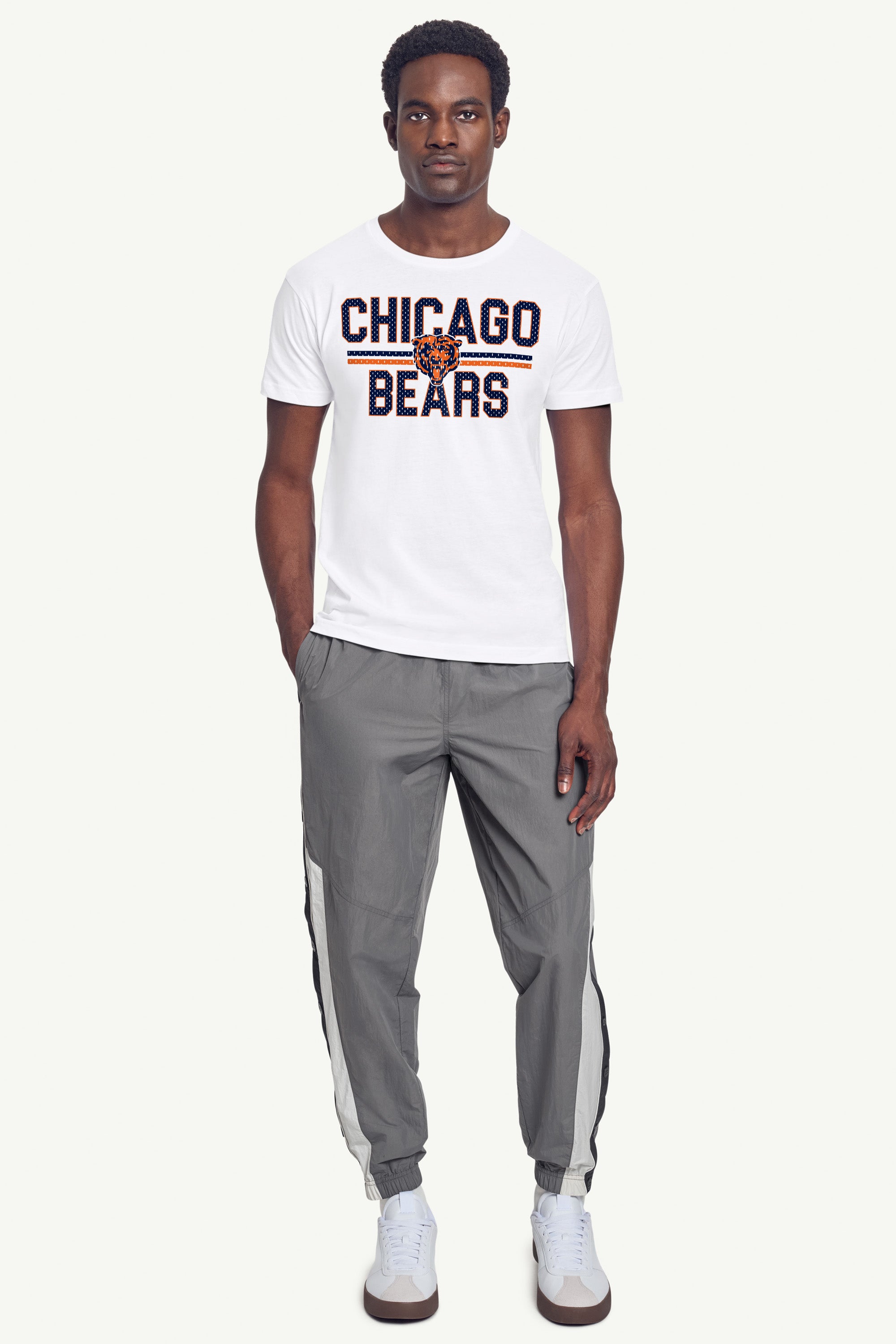 MENS CHICAGO BEARS MESH LOOK T SHIRT View 3 | Chicago Bears MENS CHICAGO BEARS MESH LOOK T SHIRT View 3 | Chicago Bears