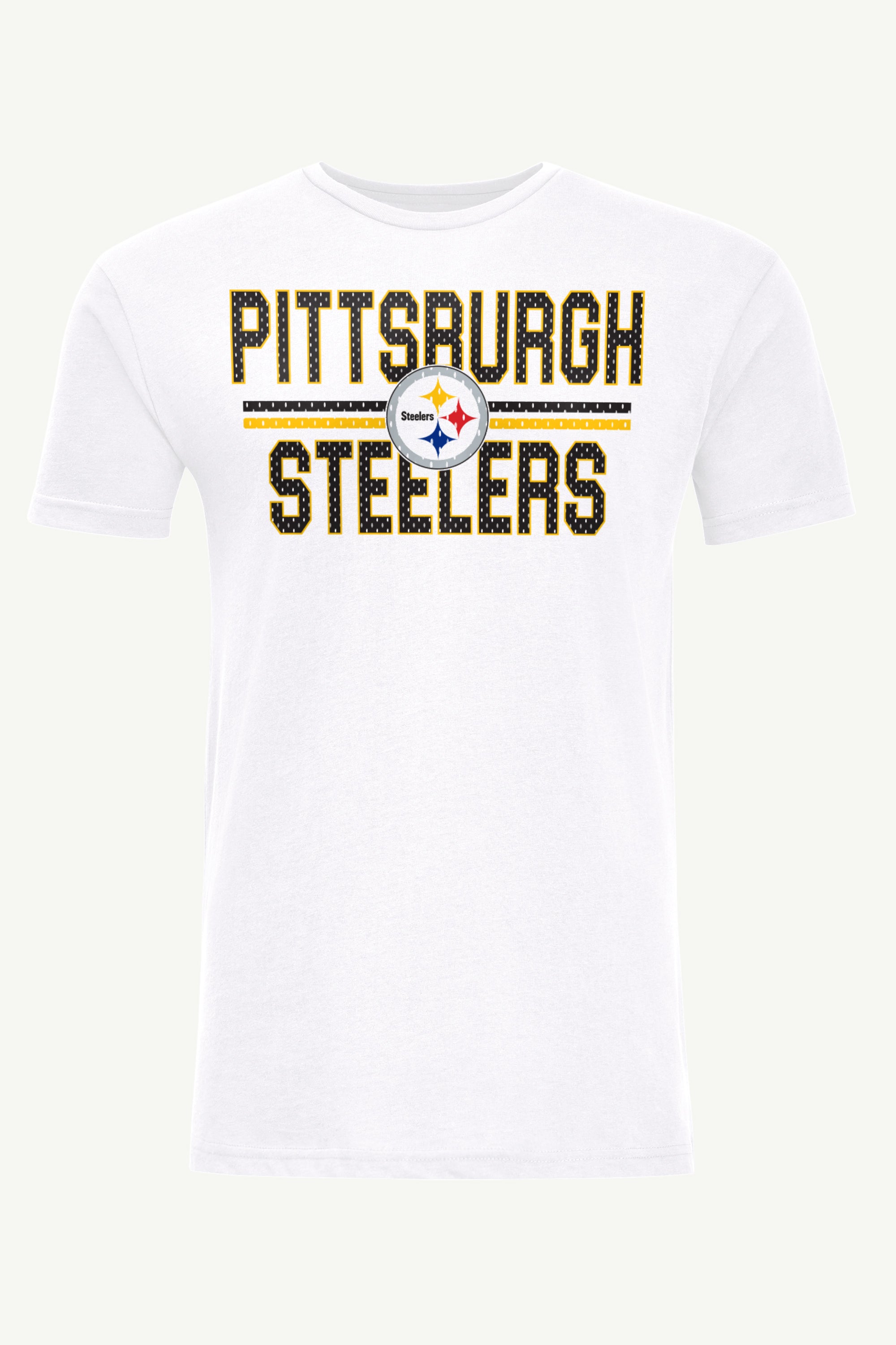 MENS PITTSBURGH STEELERS MESH LOOK T SHIRT View 1 | Pittsburgh Steelers MENS PITTSBURGH STEELERS MESH LOOK T SHIRT View 1 | Pittsburgh Steelers