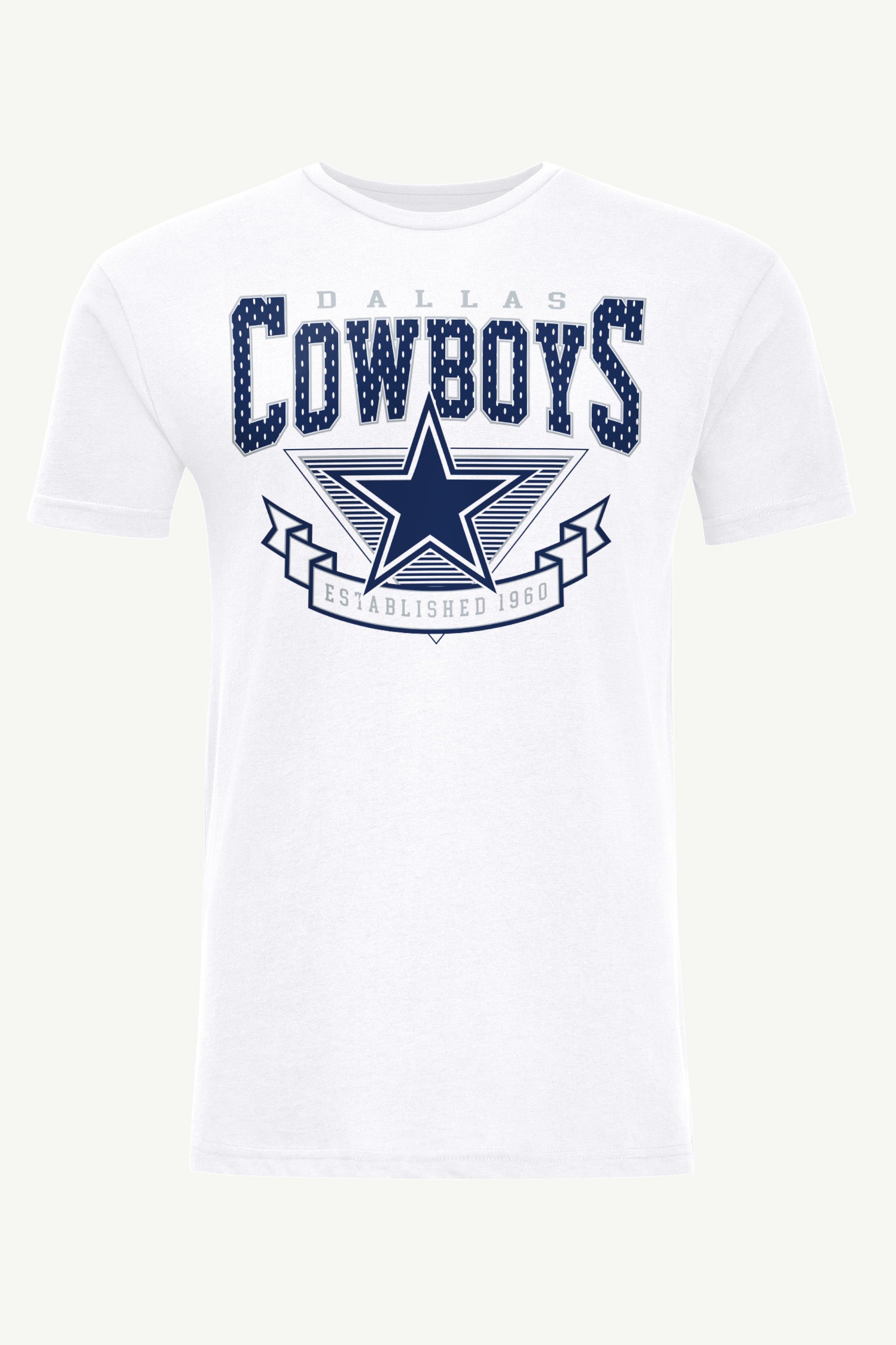 MENS DALLAS COWBOYS 80's INSPIRED T SHIRT View 1 | DTG MENS DALLAS COWBOYS 80's INSPIRED T SHIRT View 1 | DTG