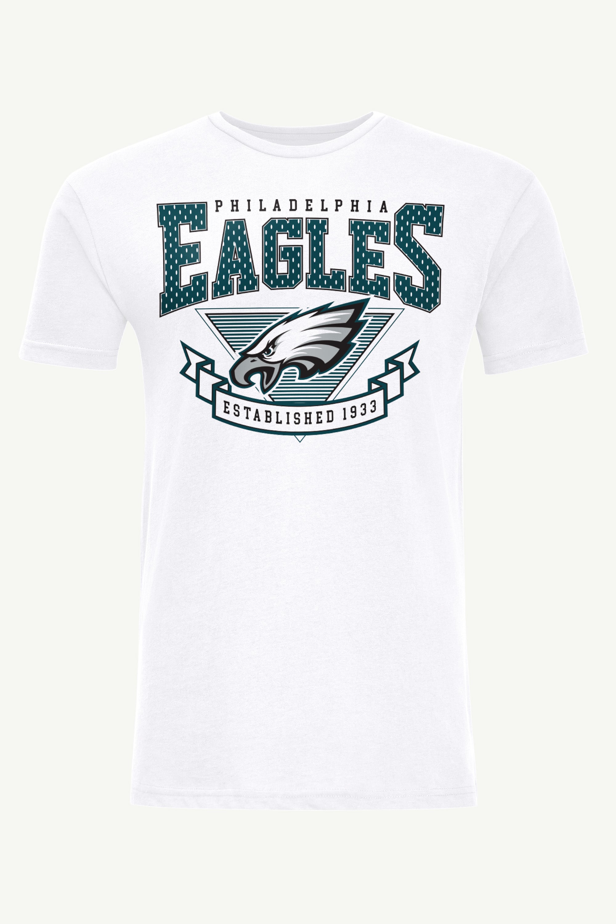 MENS PHILADELPHIA EAGLES 80's INSPIRED T SHIRT View 1 | DTG MENS PHILADELPHIA EAGLES 80's INSPIRED T SHIRT View 1 | DTG