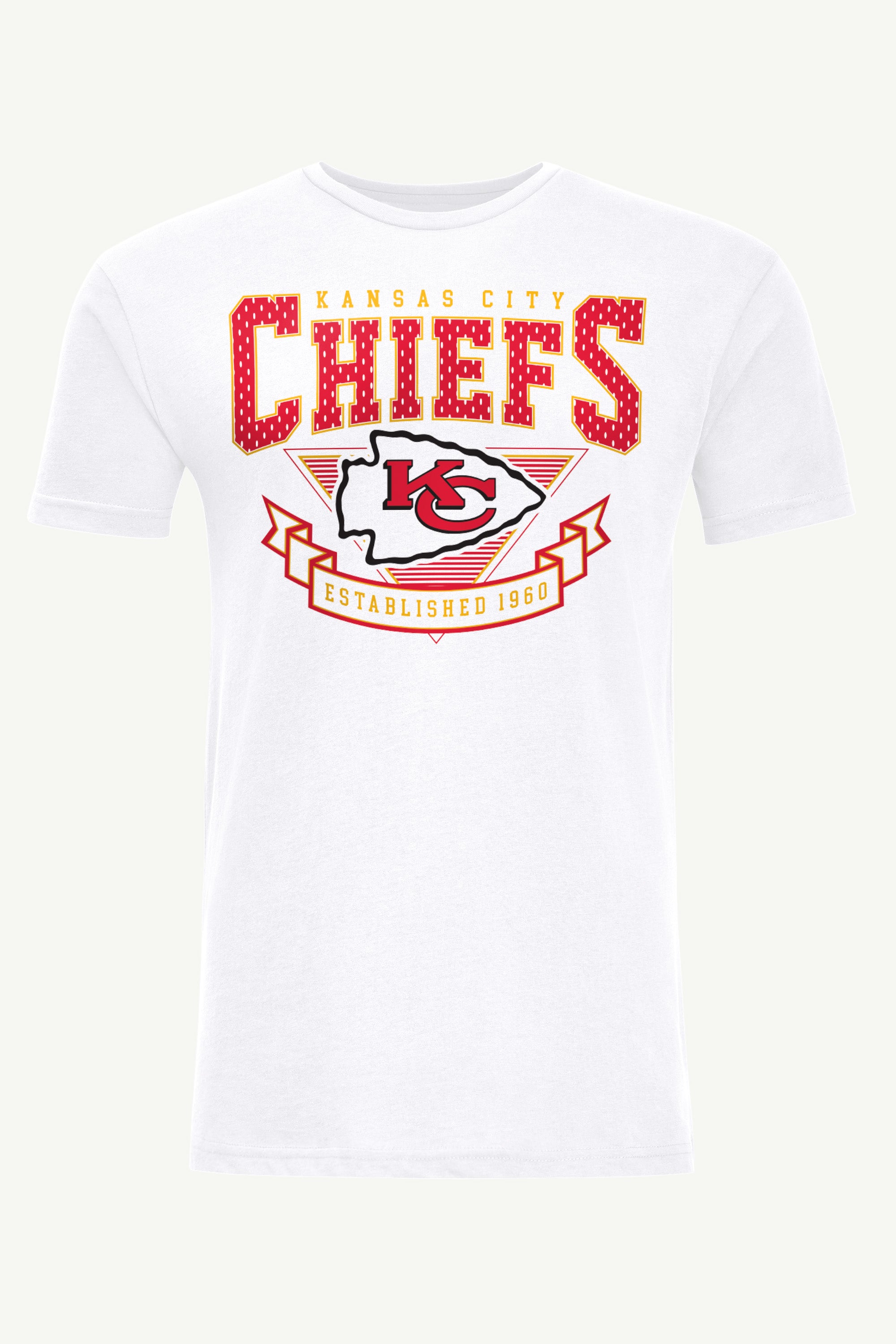MENS KANSAS CITY CHIEFS 80's INSPIRED T SHIRT View 1 | Kansas City Chiefs MENS KANSAS CITY CHIEFS 80's INSPIRED T SHIRT View 1 | Kansas City Chiefs