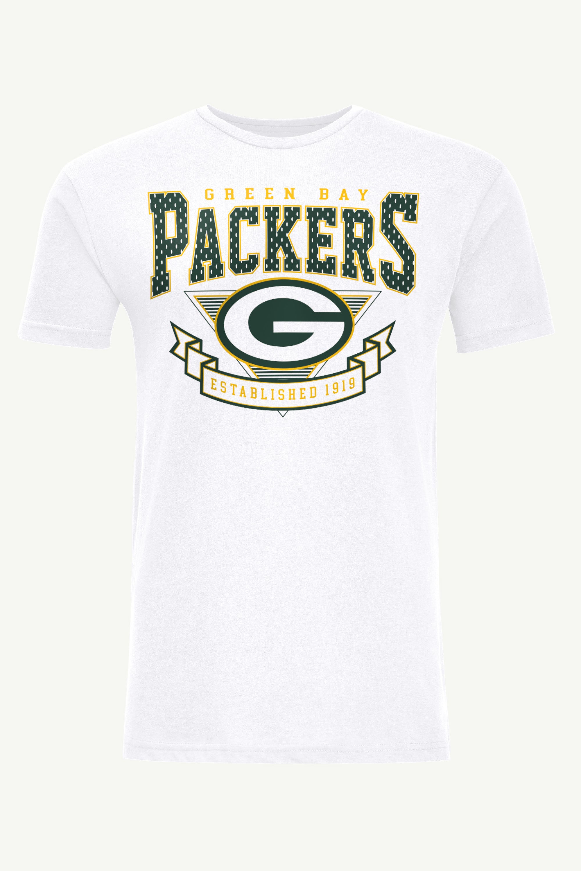 MENS GREEN BAY PACKERS 80's INSPIRED T SHIRT View 1 | Green Bay Packers MENS GREEN BAY PACKERS 80's INSPIRED T SHIRT View 1 | Green Bay Packers