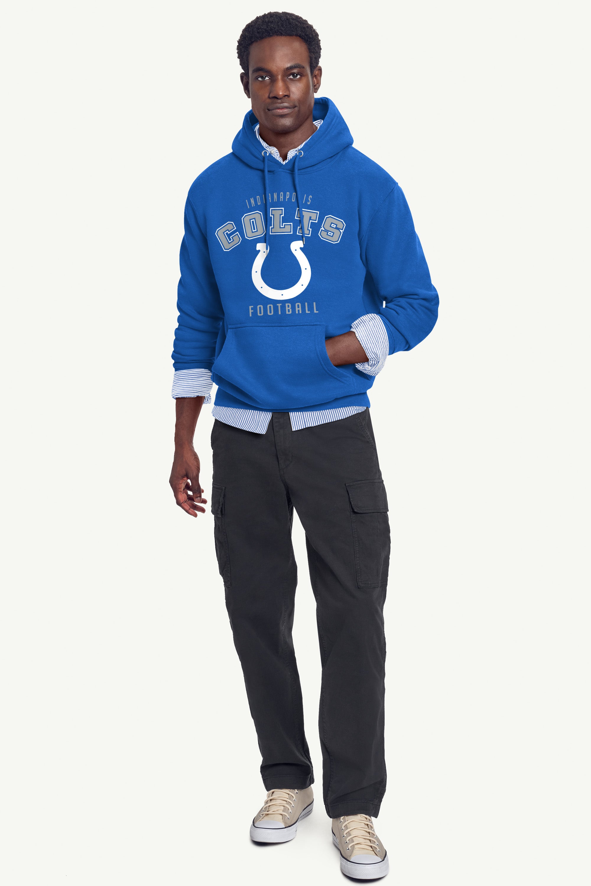 MENS INDIANAPOLIS COLTS HOODIE View 3 MENS INDIANAPOLIS COLTS HOODIE View 3