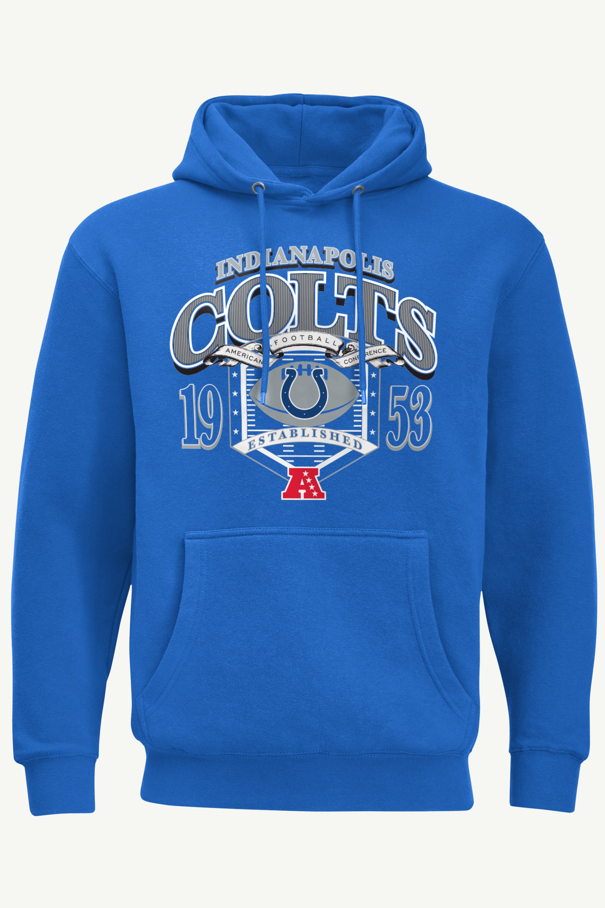MENS INDIANAPOLIS COLTS 80s INSPIRED FIELD HOODIE View 1 | Indianapolis Colts MENS INDIANAPOLIS COLTS 80s INSPIRED FIELD HOODIE View 1 | Indianapolis Colts