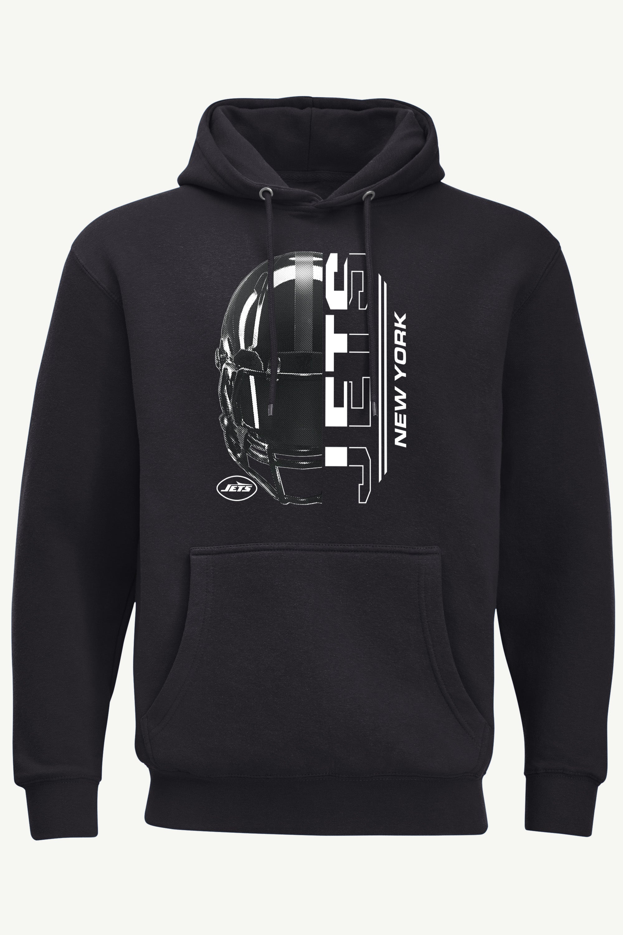 MENS NEW YORK JETS HALF HELMET HOODIE View 1 MENS NEW YORK JETS HALF HELMET HOODIE View 1