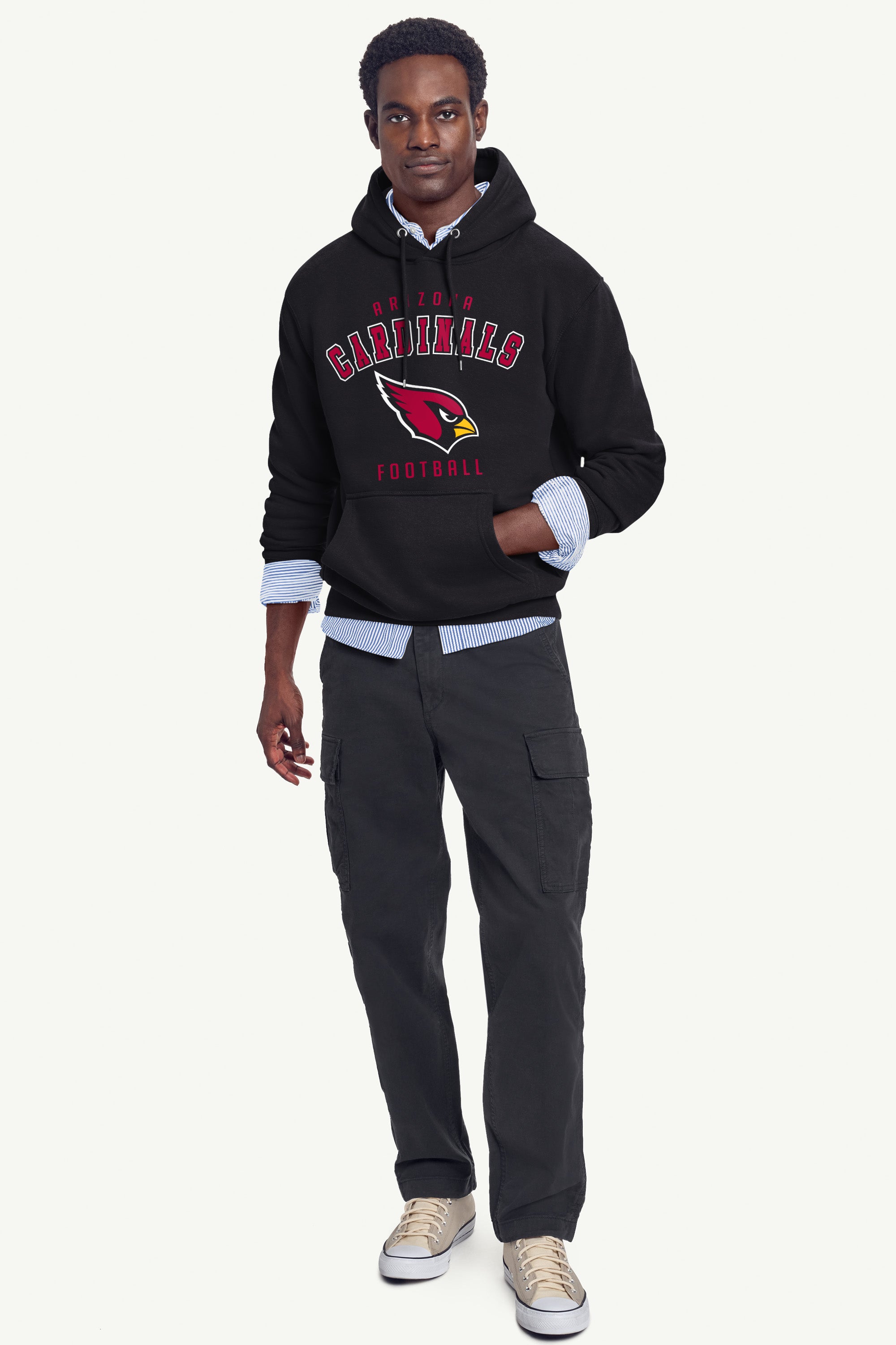 MENS ARIZONA CARDINALS HOODIE View 3 MENS ARIZONA CARDINALS HOODIE View 3