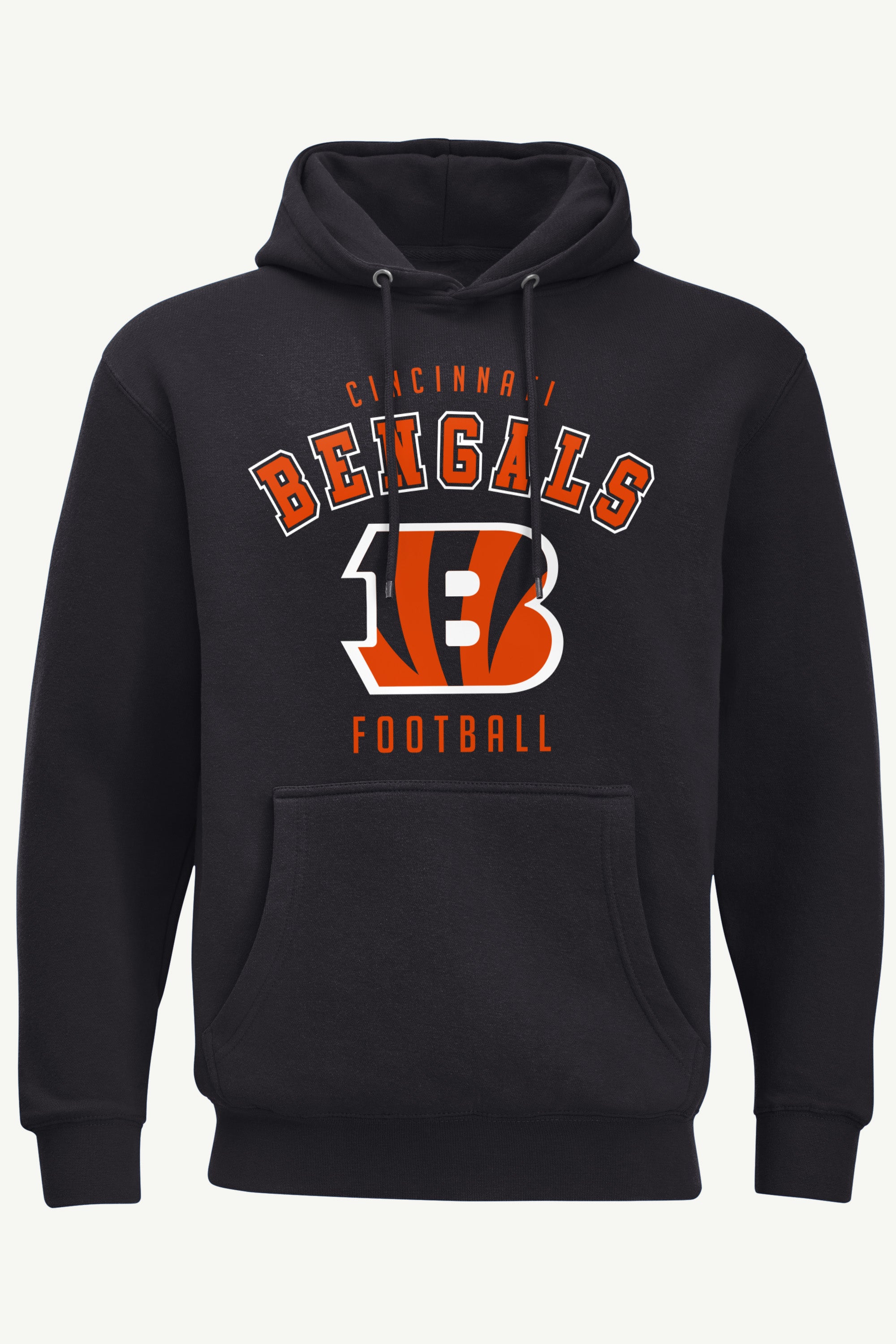 MENS CINCINNATI BENGALS HOODIE View 1 MENS CINCINNATI BENGALS HOODIE View 1