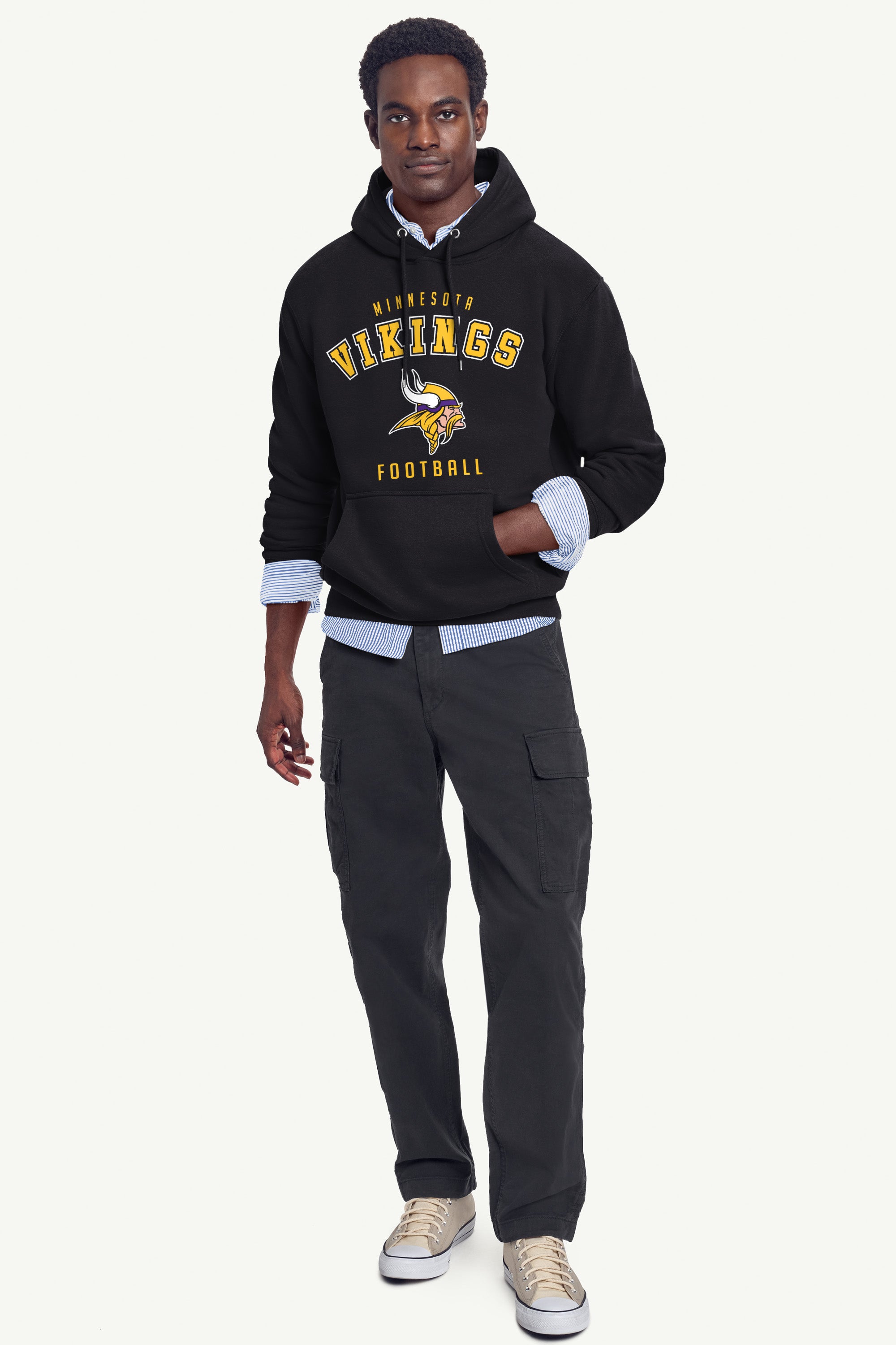 MENS MINNESOTA VIKINGS HOODIE View 3 | Minnesota Vikings MENS MINNESOTA VIKINGS HOODIE View 3 | Minnesota Vikings