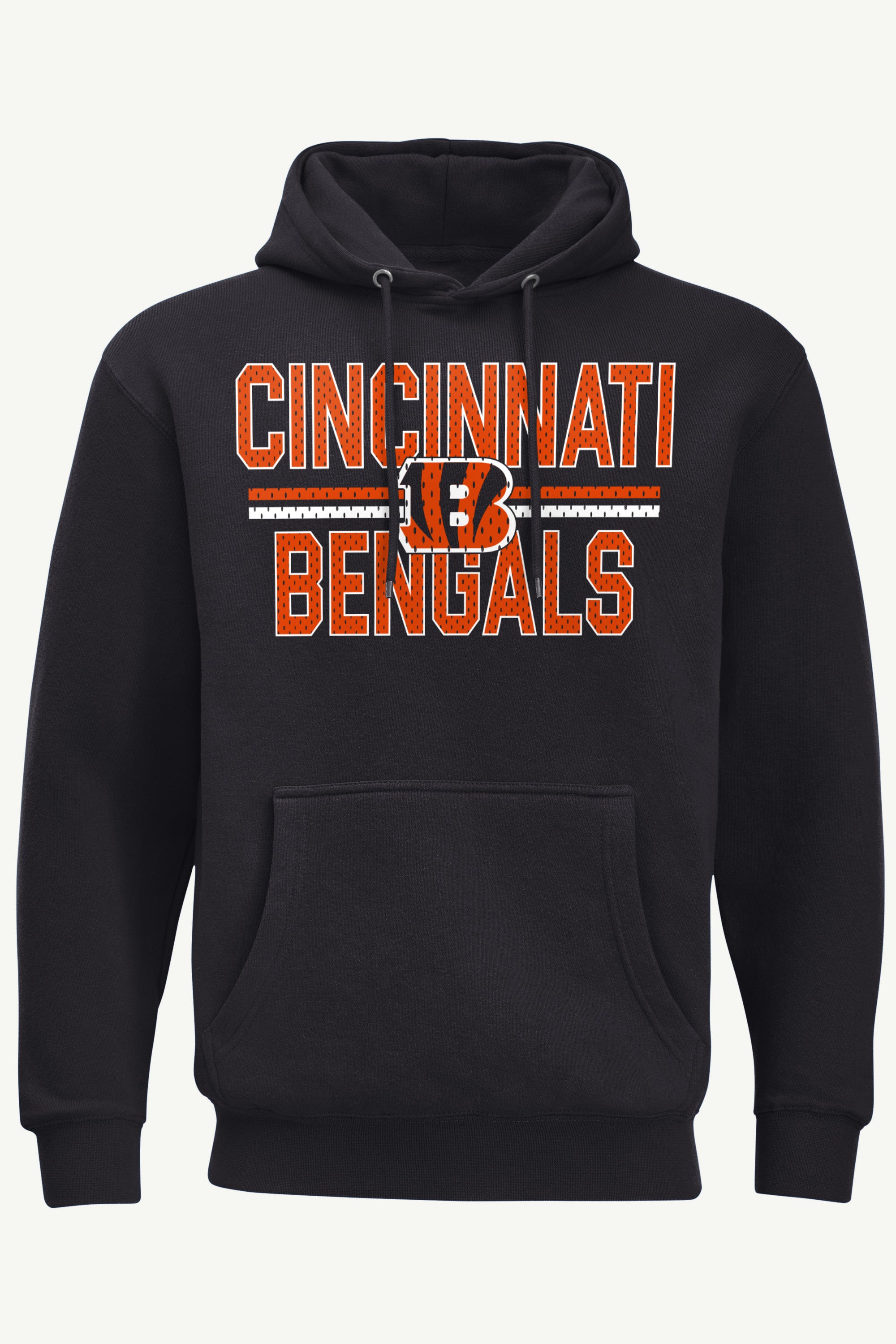 MENS CINCINNATI BENGALS MESH LOOK HOODIE View 1 | Cincinnati Bengals MENS CINCINNATI BENGALS MESH LOOK HOODIE View 1 | Cincinnati Bengals